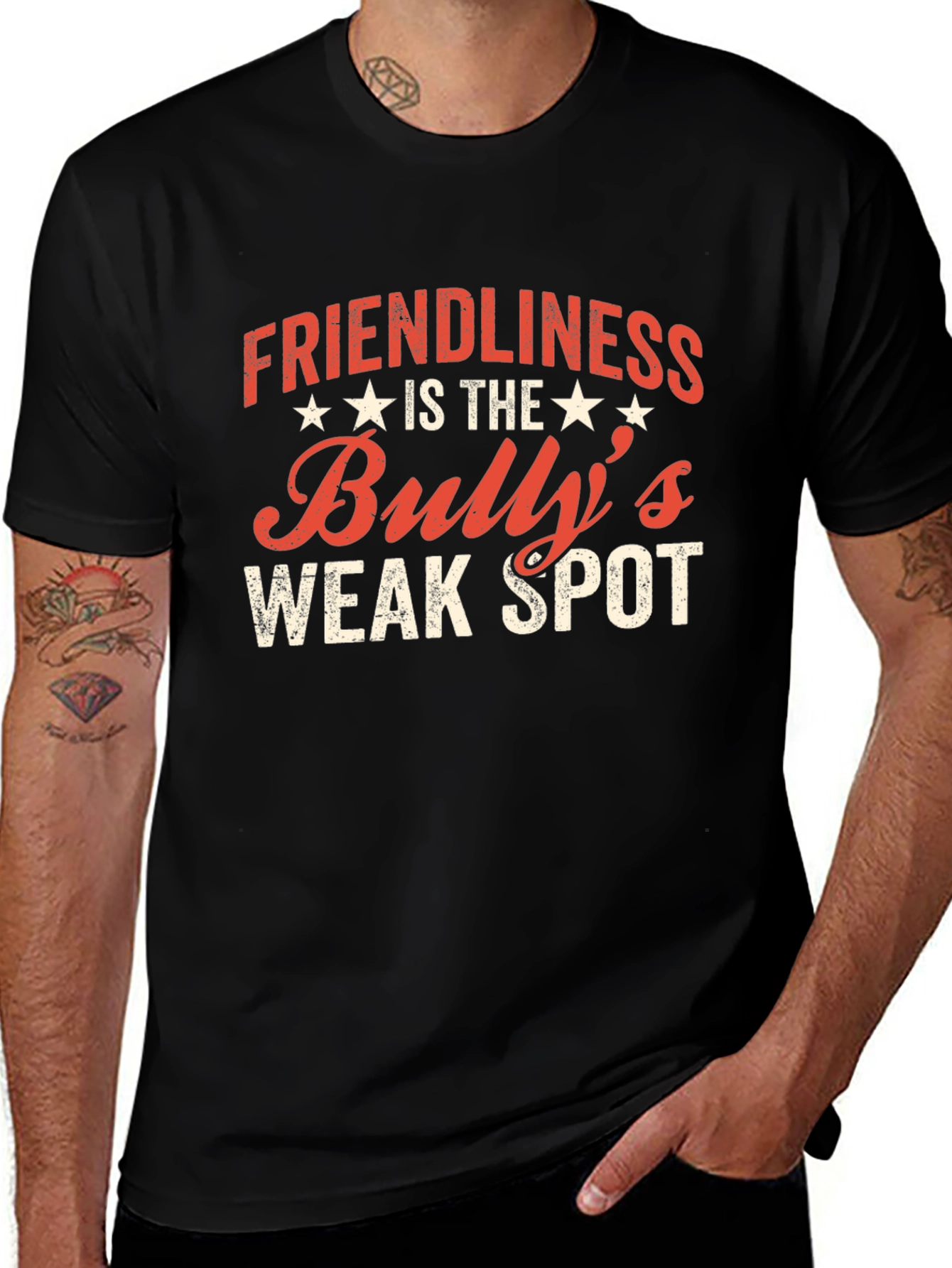 Friendliness is the Bullys Weak Spot T-Shirt