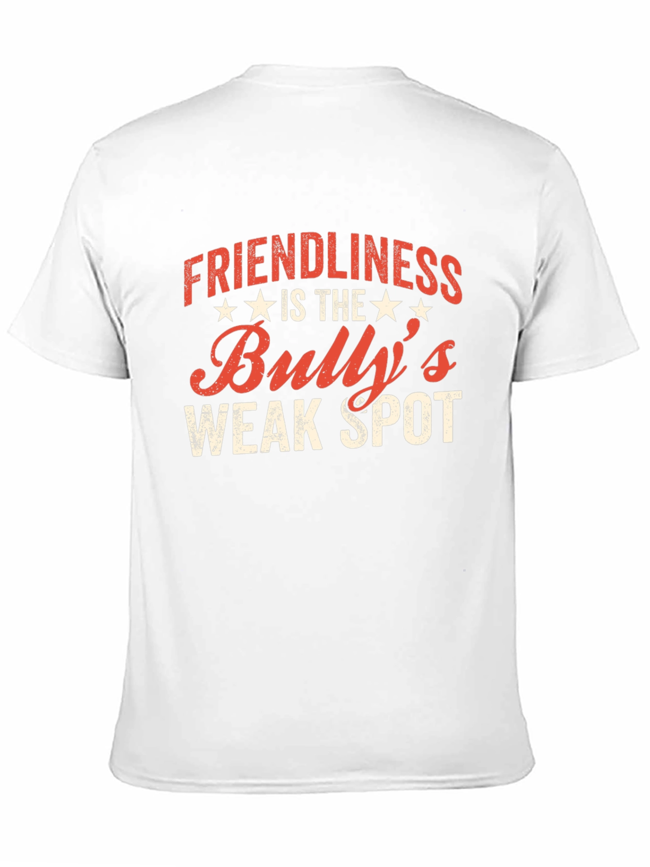 Friendliness is the Bullys Weak Spot T-Shirt