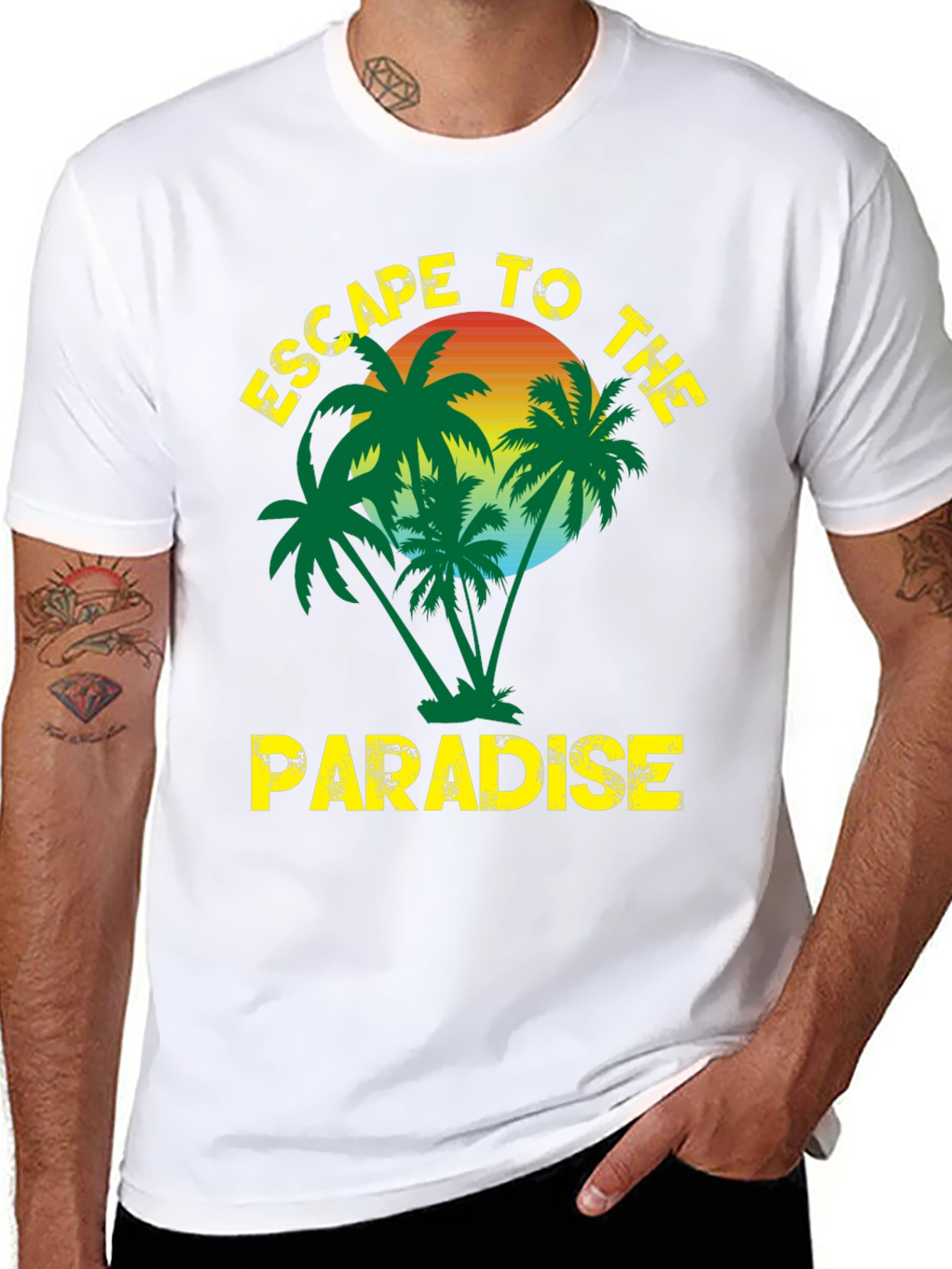 Escape to Paradise Graphic Tee