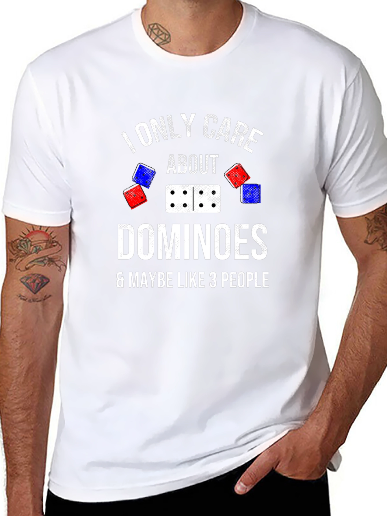 I Only Care About Dominoes T-Shirt