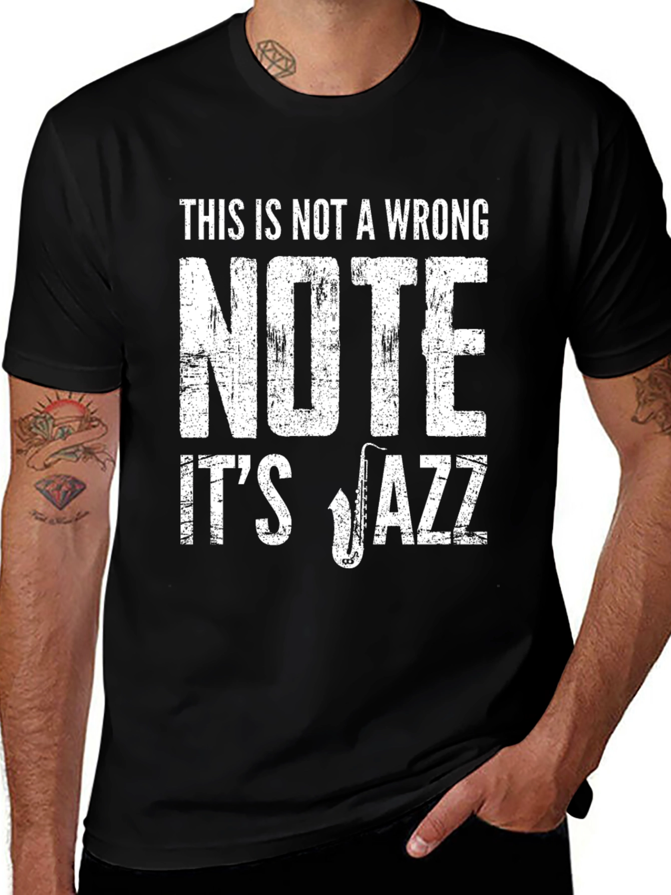 Jazz Music Lover T-Shirt Funny Musician Gift