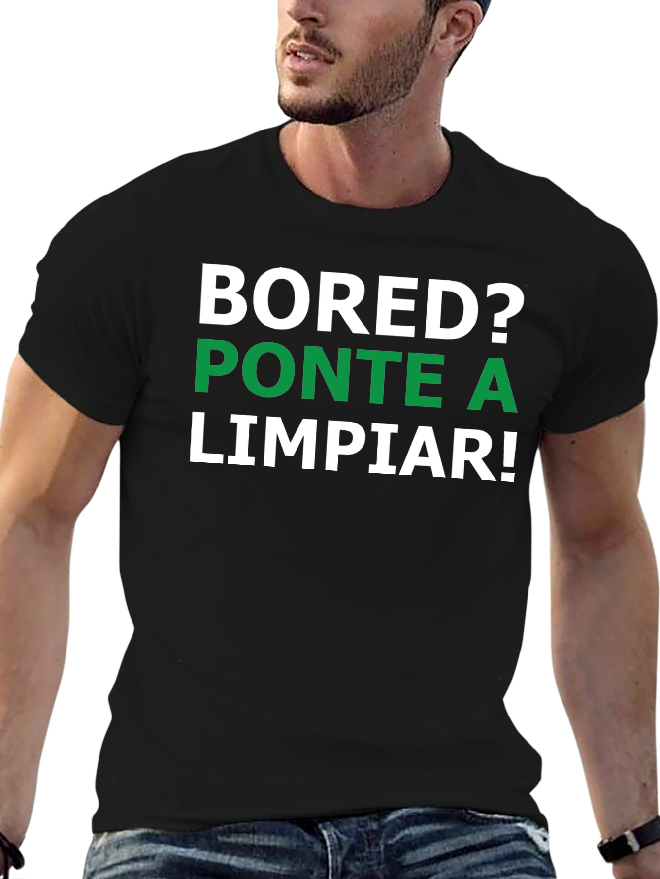 Bored? Clean Up! Graphic Tee