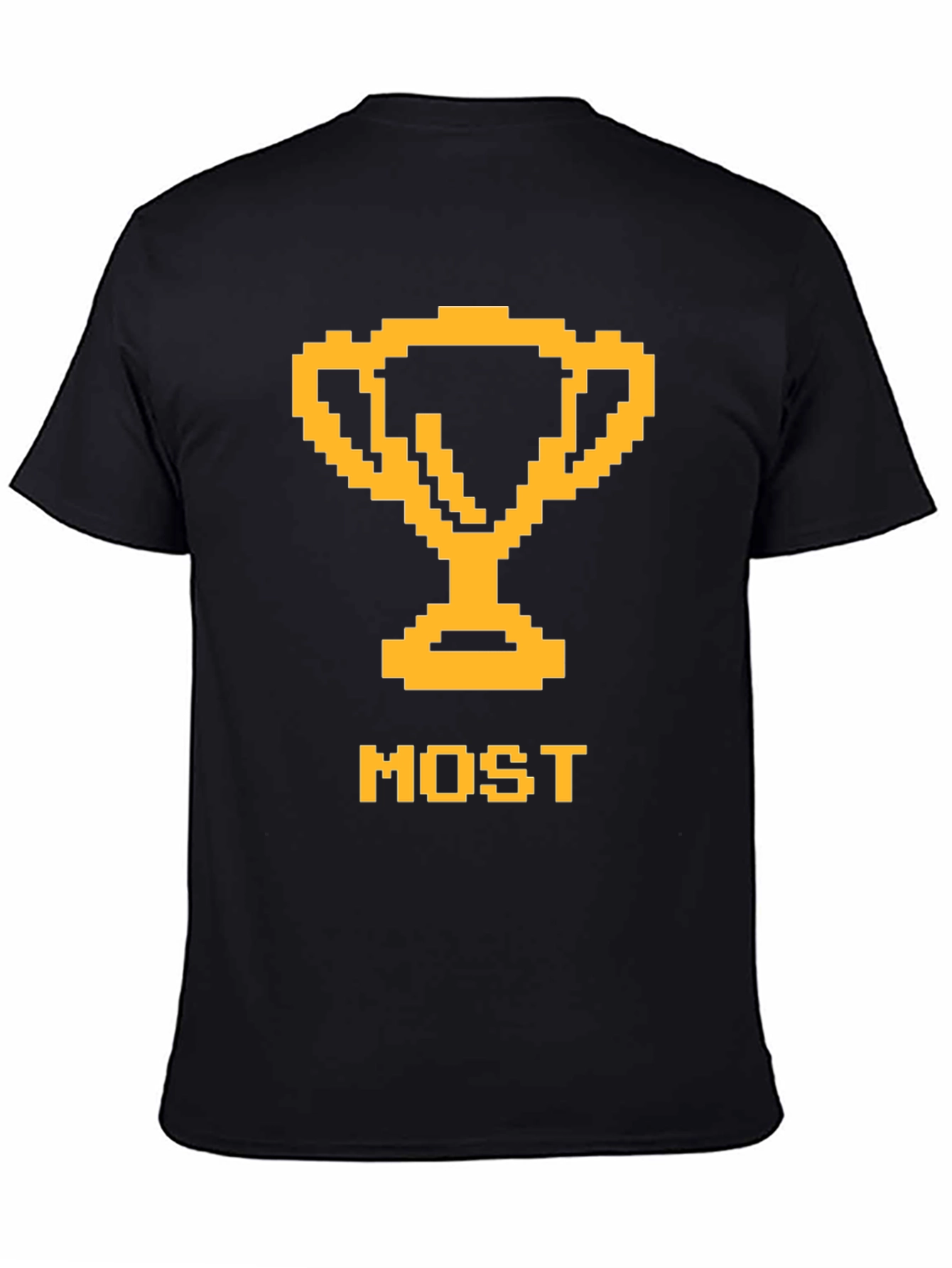 Pixelated Trophy Graphic Tee - Most Design