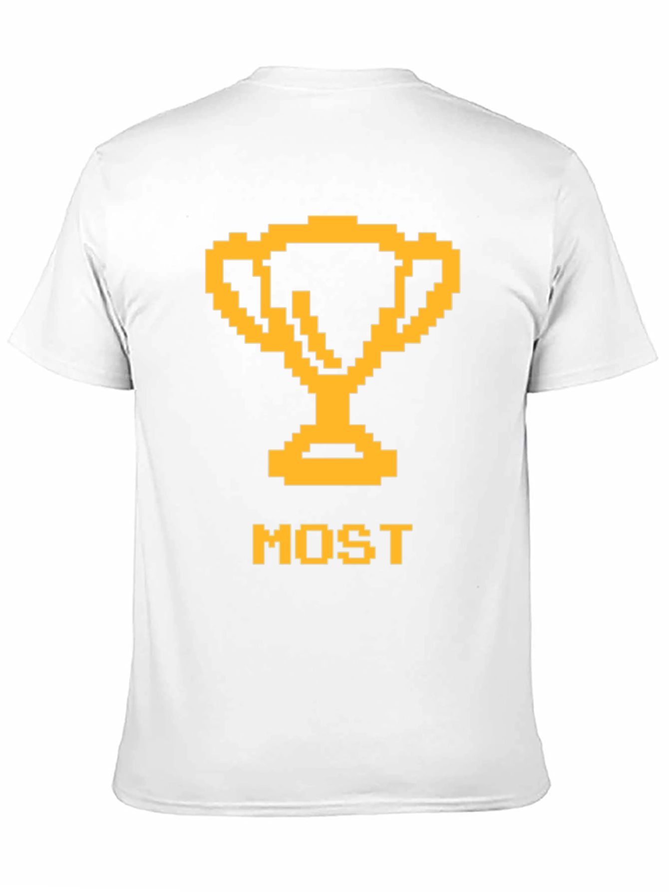 Pixelated Trophy Graphic Tee - Most Design