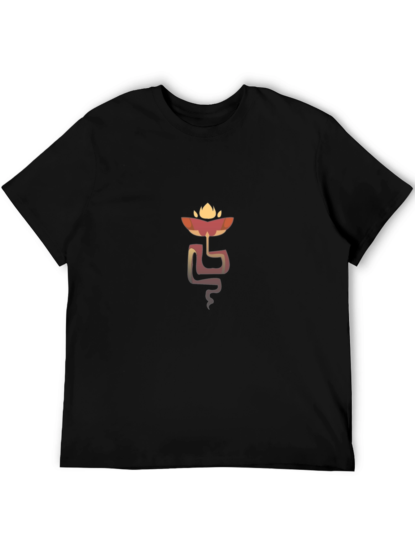 Abstract Serpent Graphic Tee - Modern Streetwear