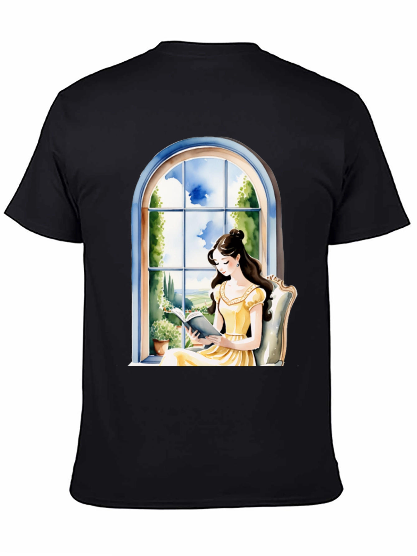 Bookish T-Shirt - Belle by the Window
