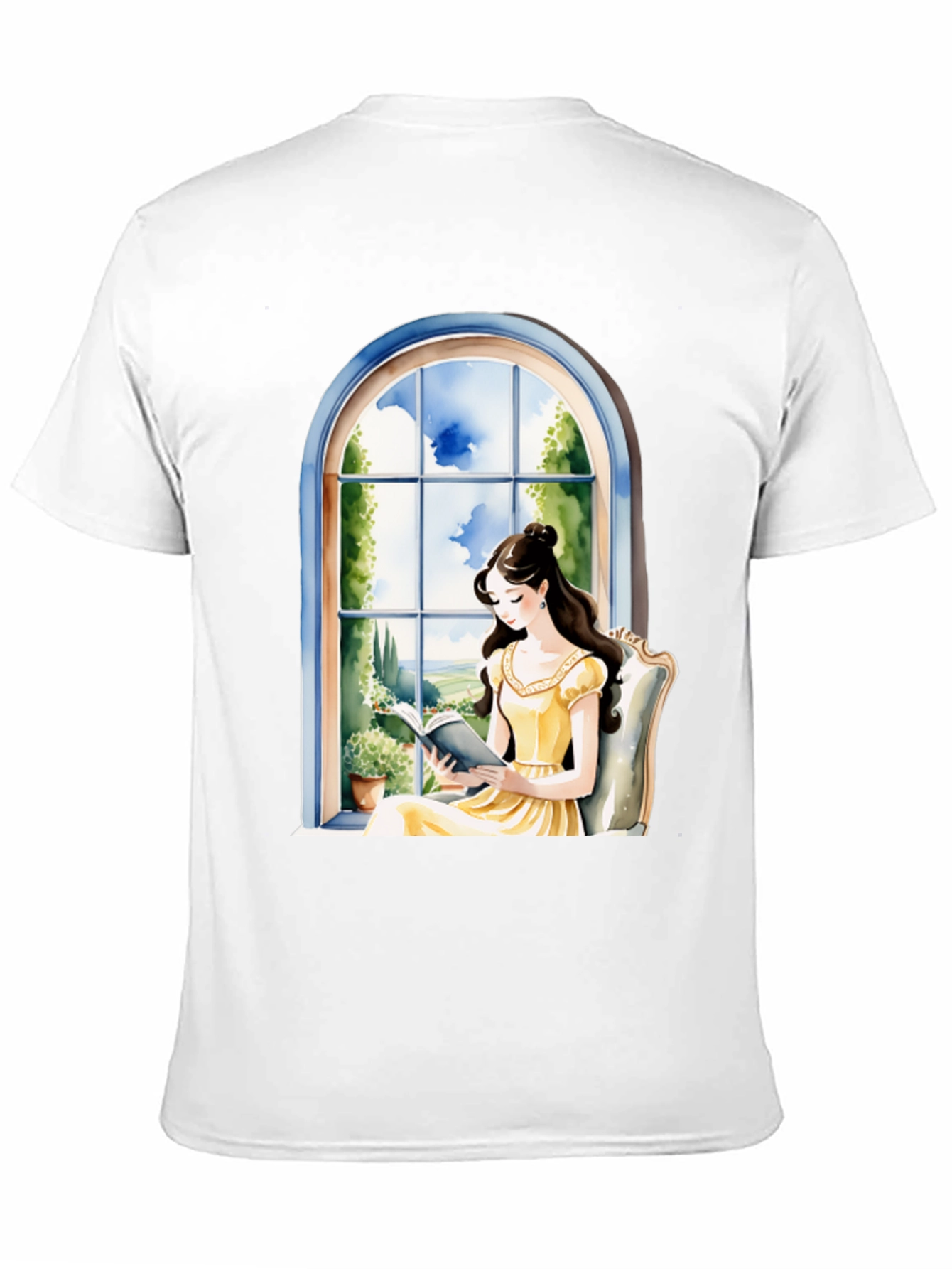 Bookish T-Shirt - Belle by the Window