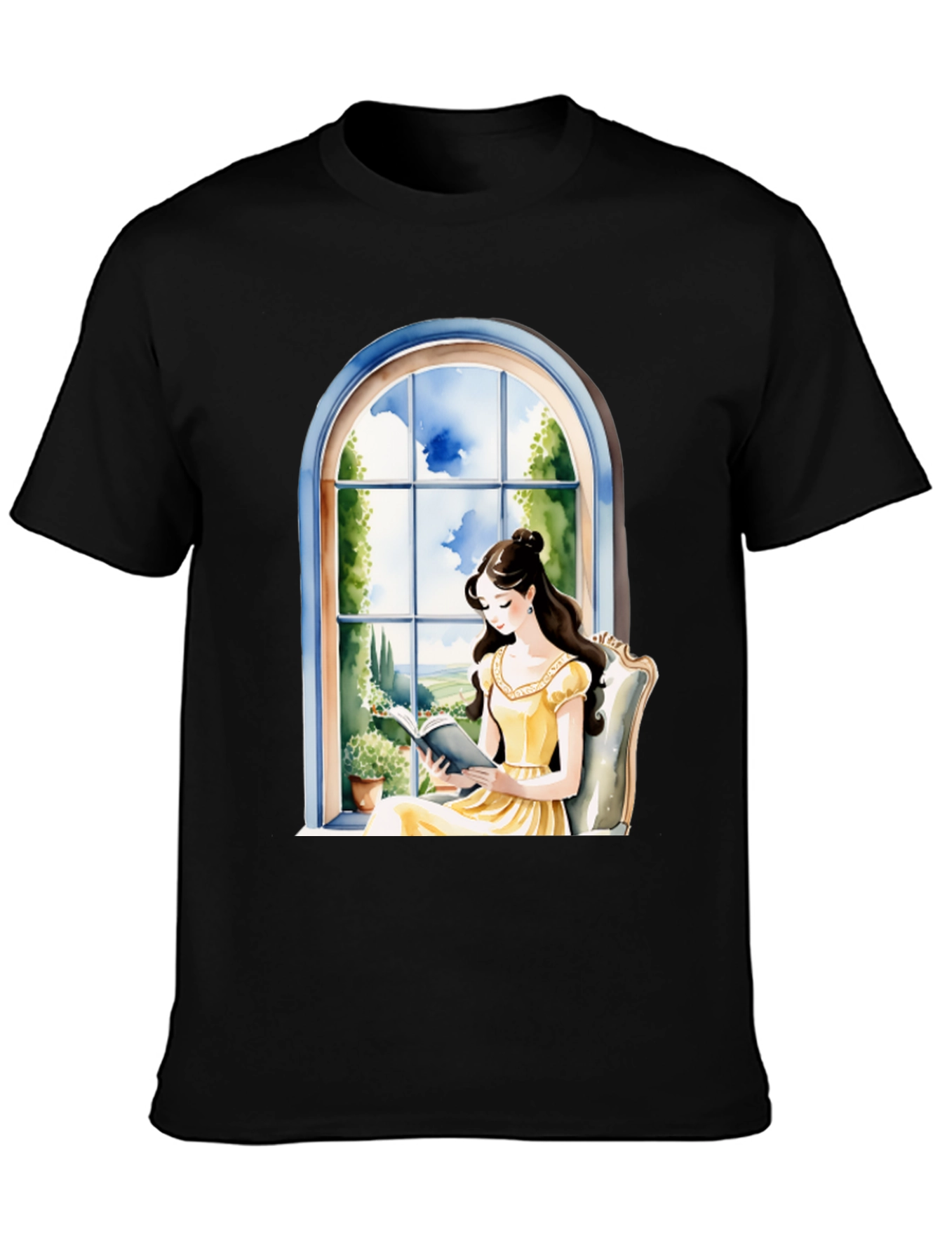 Bookish T-Shirt - Belle by the Window