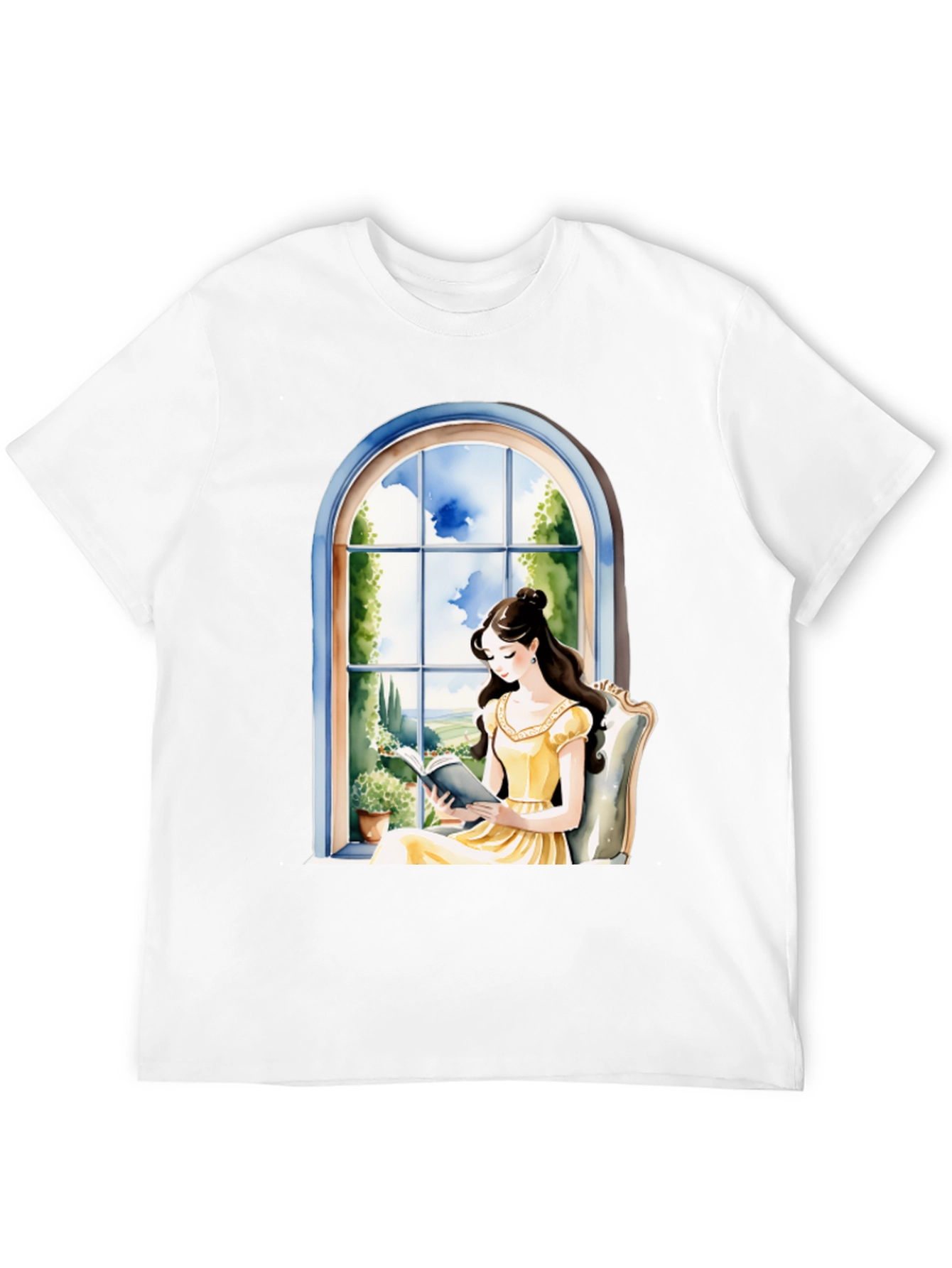 Bookish T-Shirt - Belle by the Window