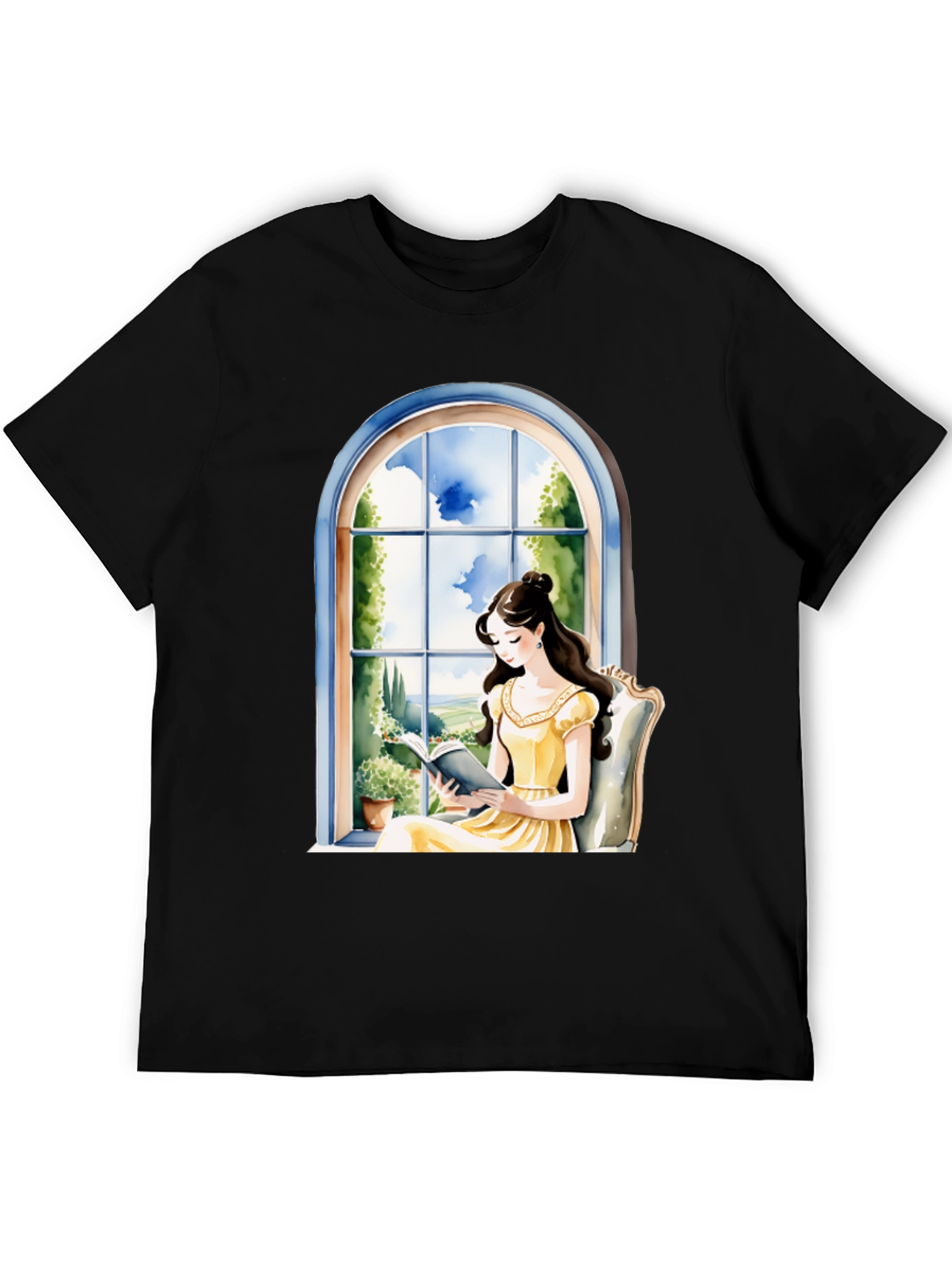 Bookish T-Shirt - Belle by the Window