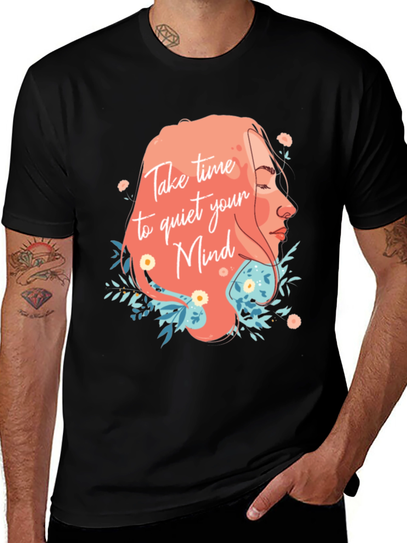 Quiet Mind T-Shirt - Zen Meditation Tee