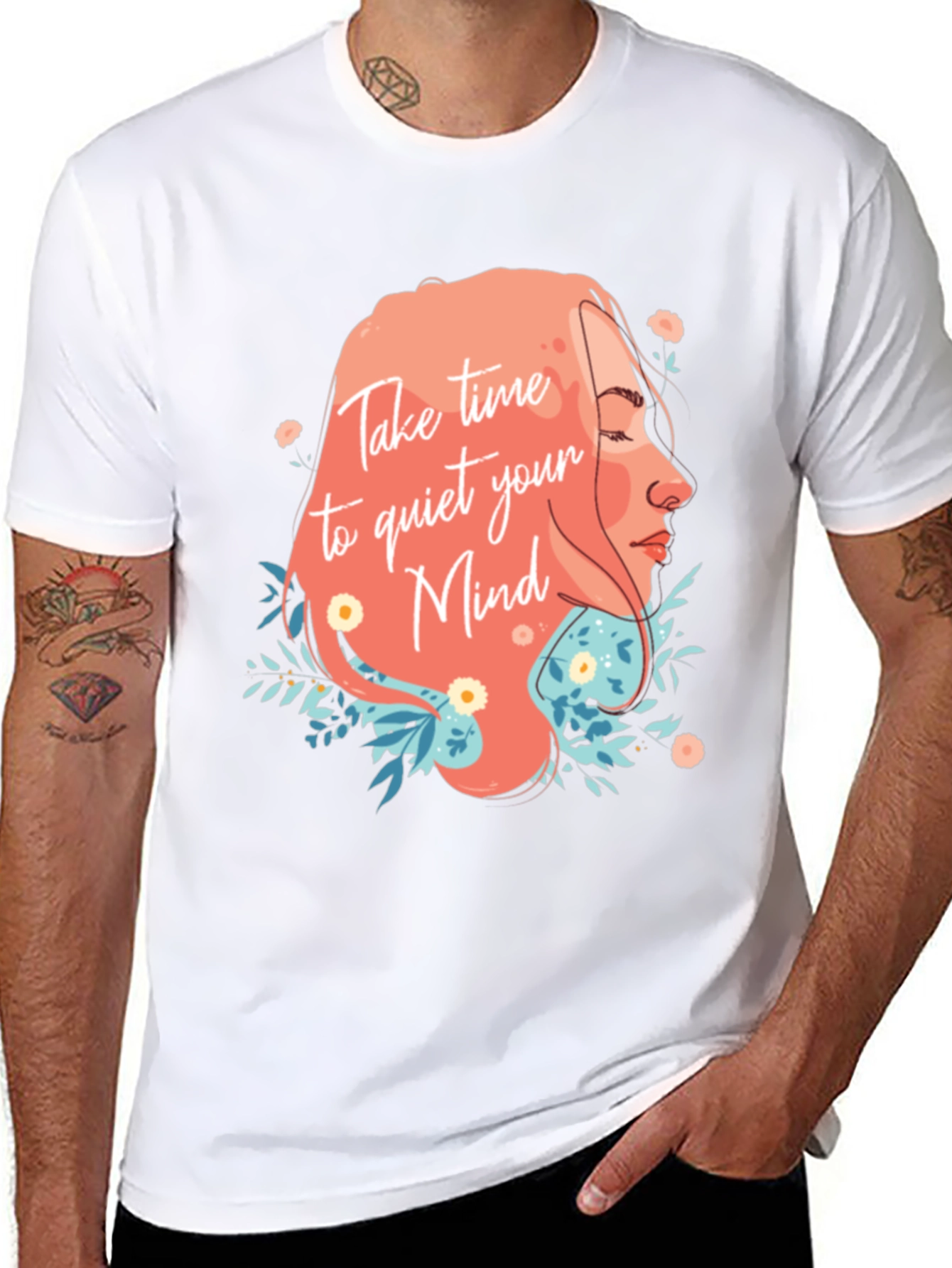 Quiet Mind T-Shirt - Zen Meditation Tee