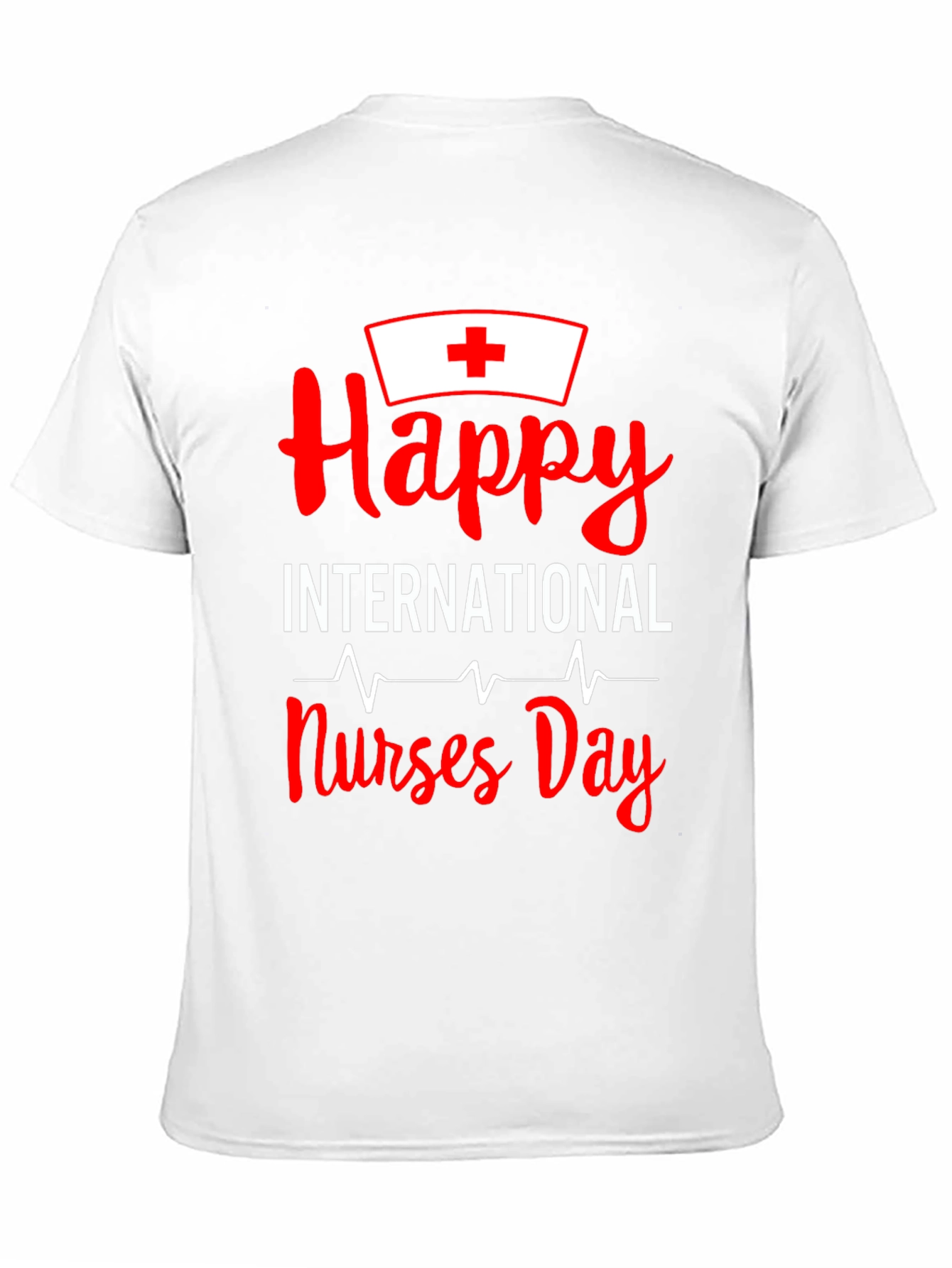 Happy International Nurses Day Black T-Shirt