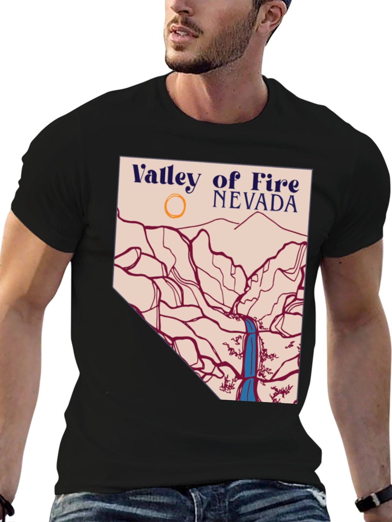 Valley of Fire Nevada Graphic T-Shirt