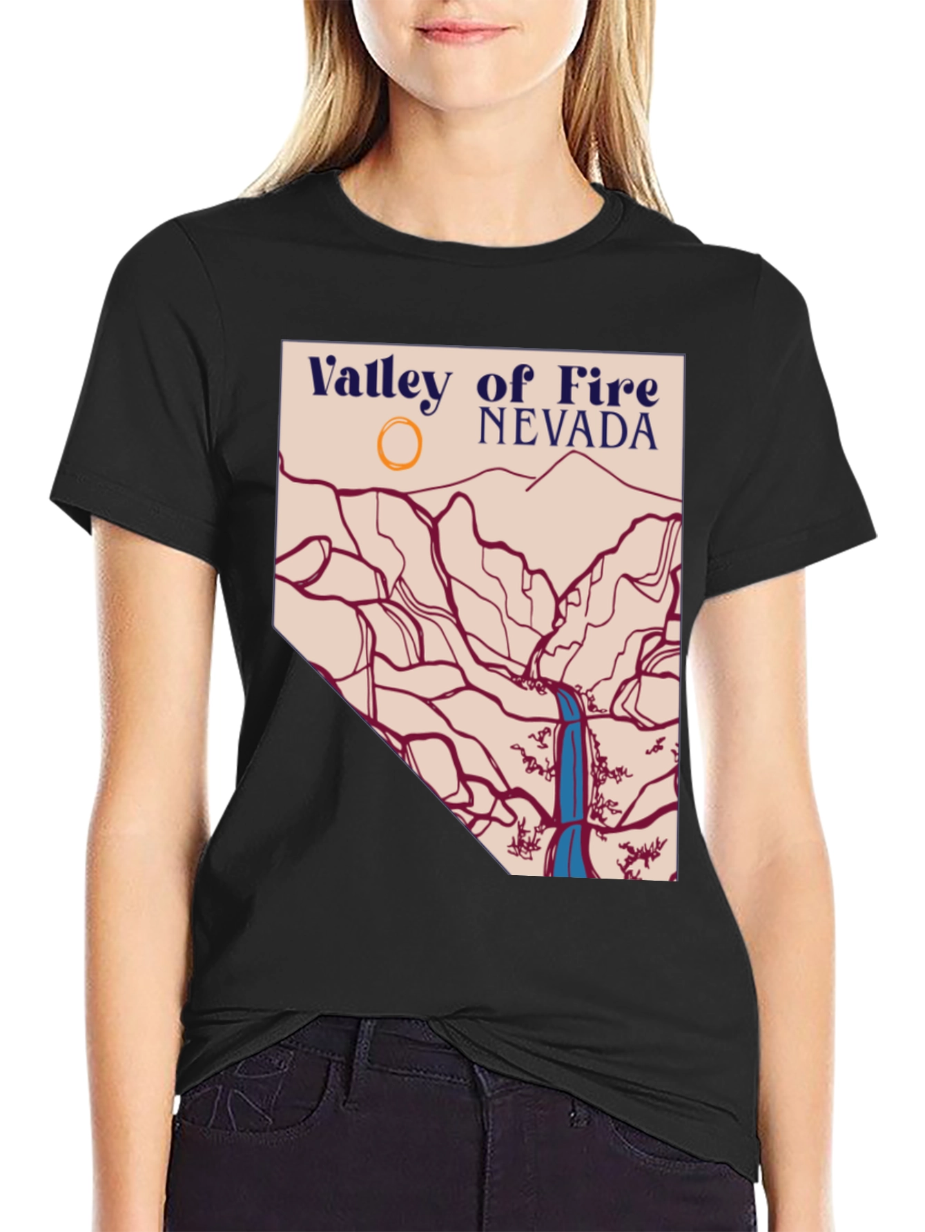 Valley of Fire Nevada Graphic T-Shirt