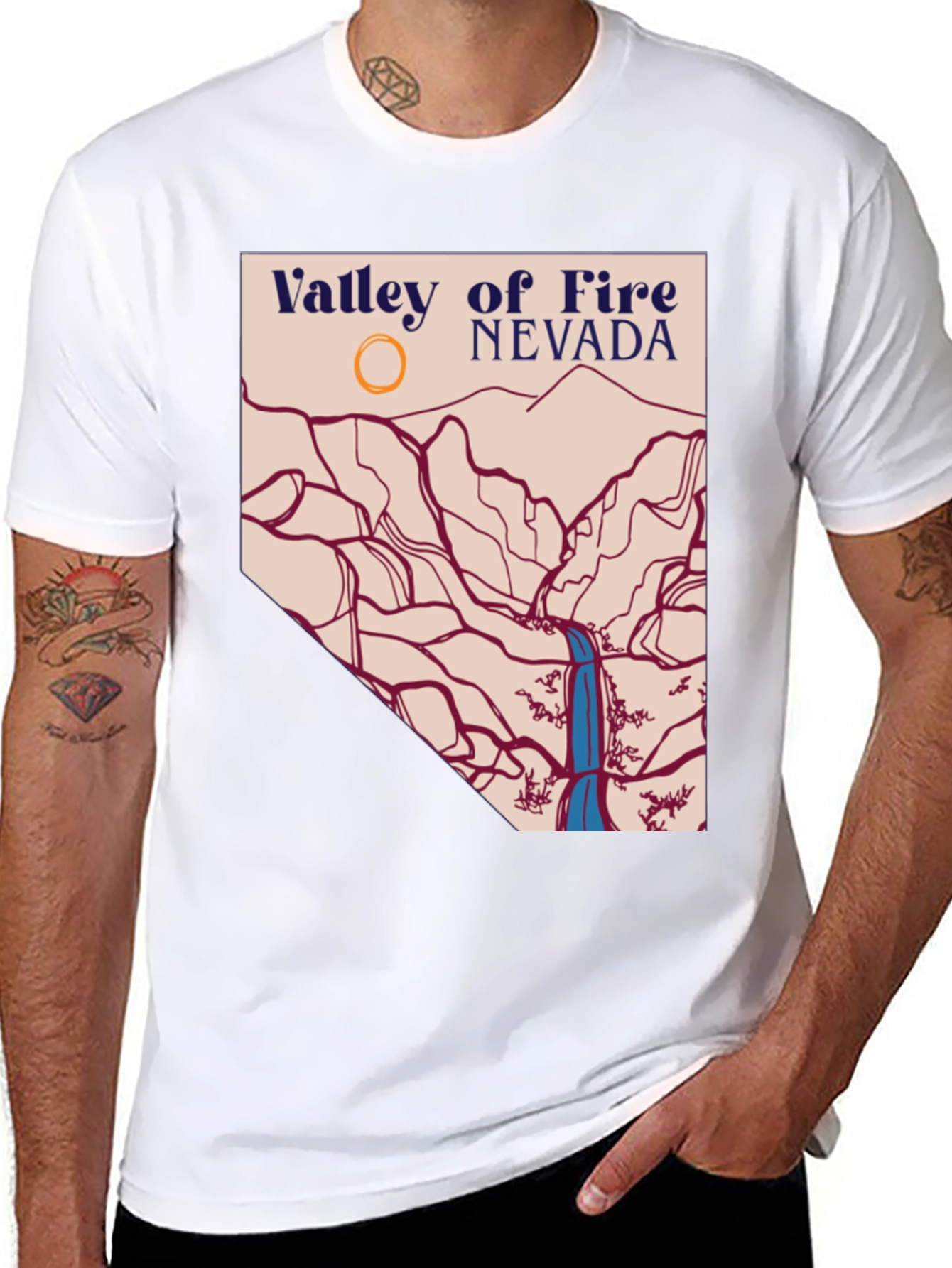 Valley of Fire Nevada Graphic T-Shirt