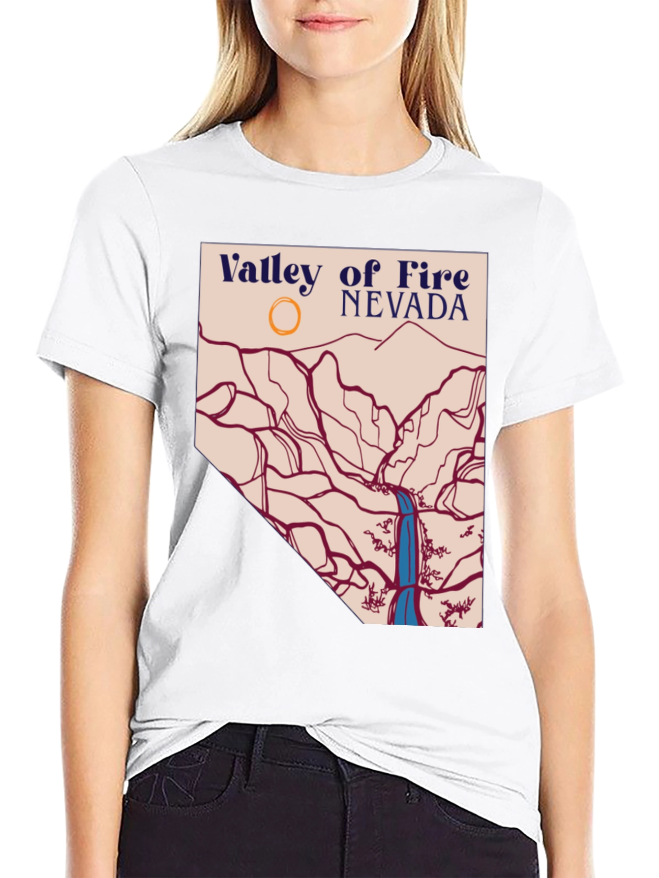 Valley of Fire Nevada Graphic T-Shirt
