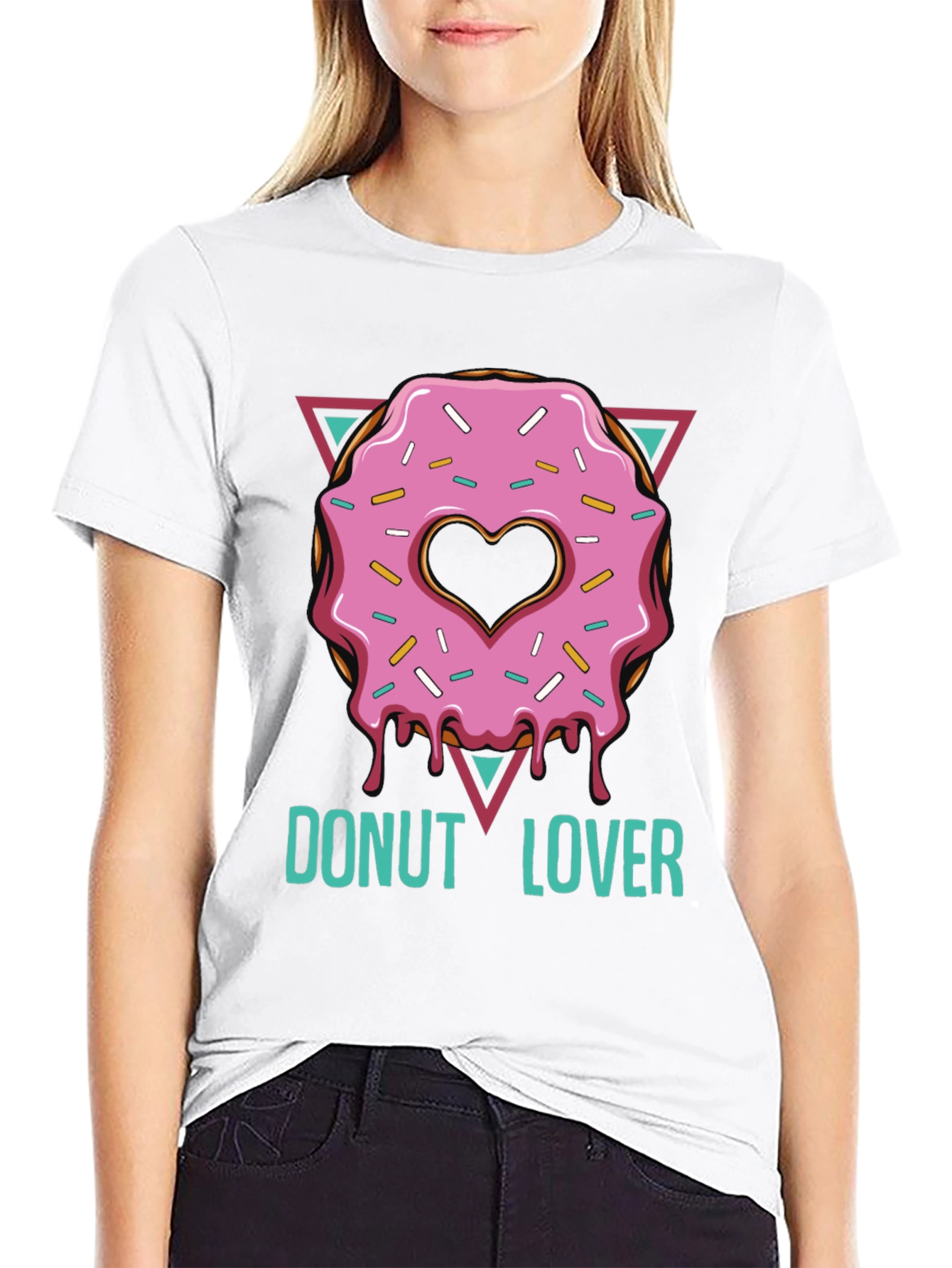 Donut Lover Graphic Tee - Sweet Style