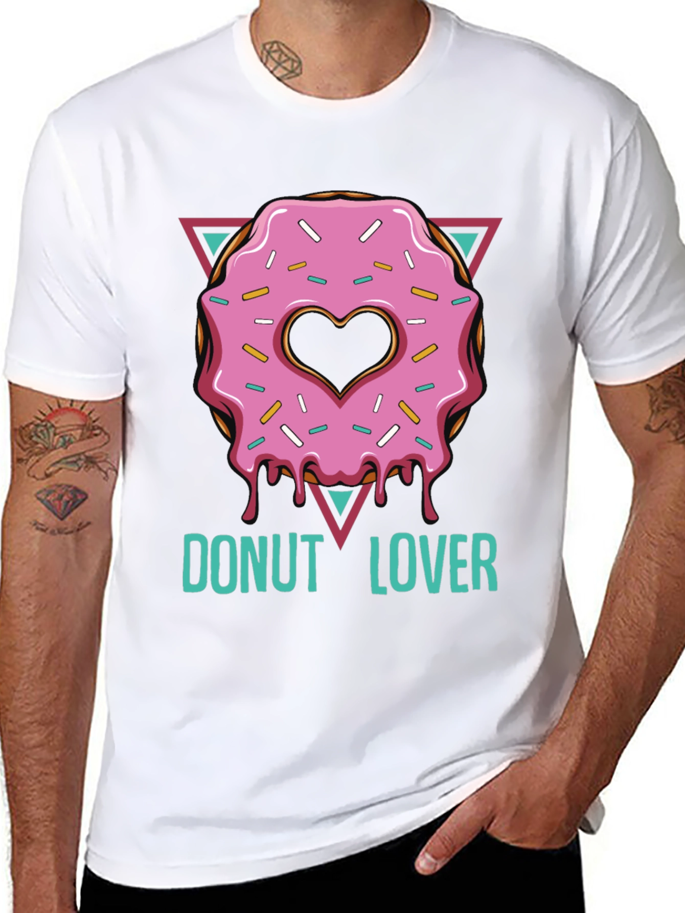 Donut Lover Graphic Tee - Sweet Style
