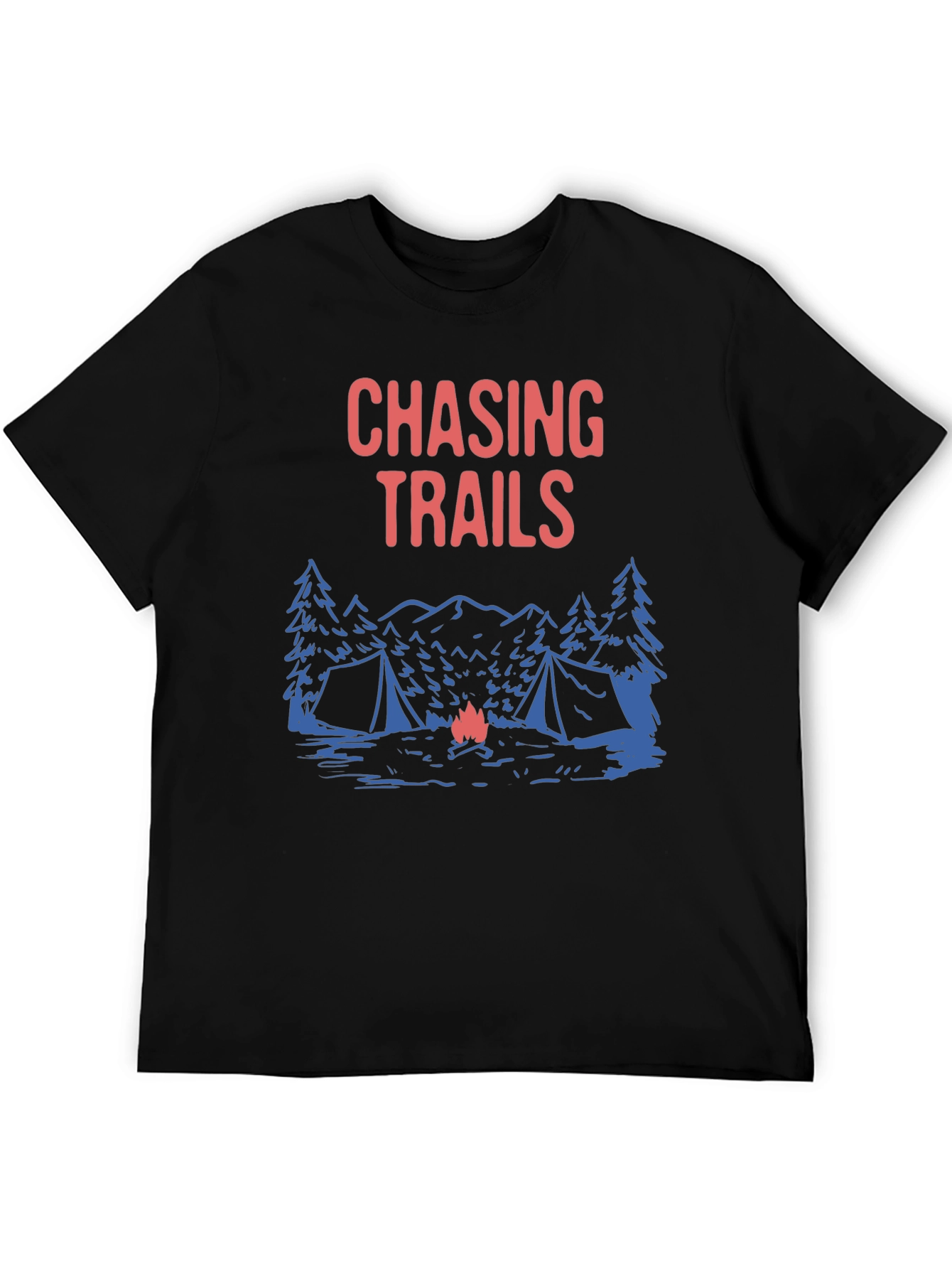 Chasing Trails Camping Graphic Tee - Adventure Ready!