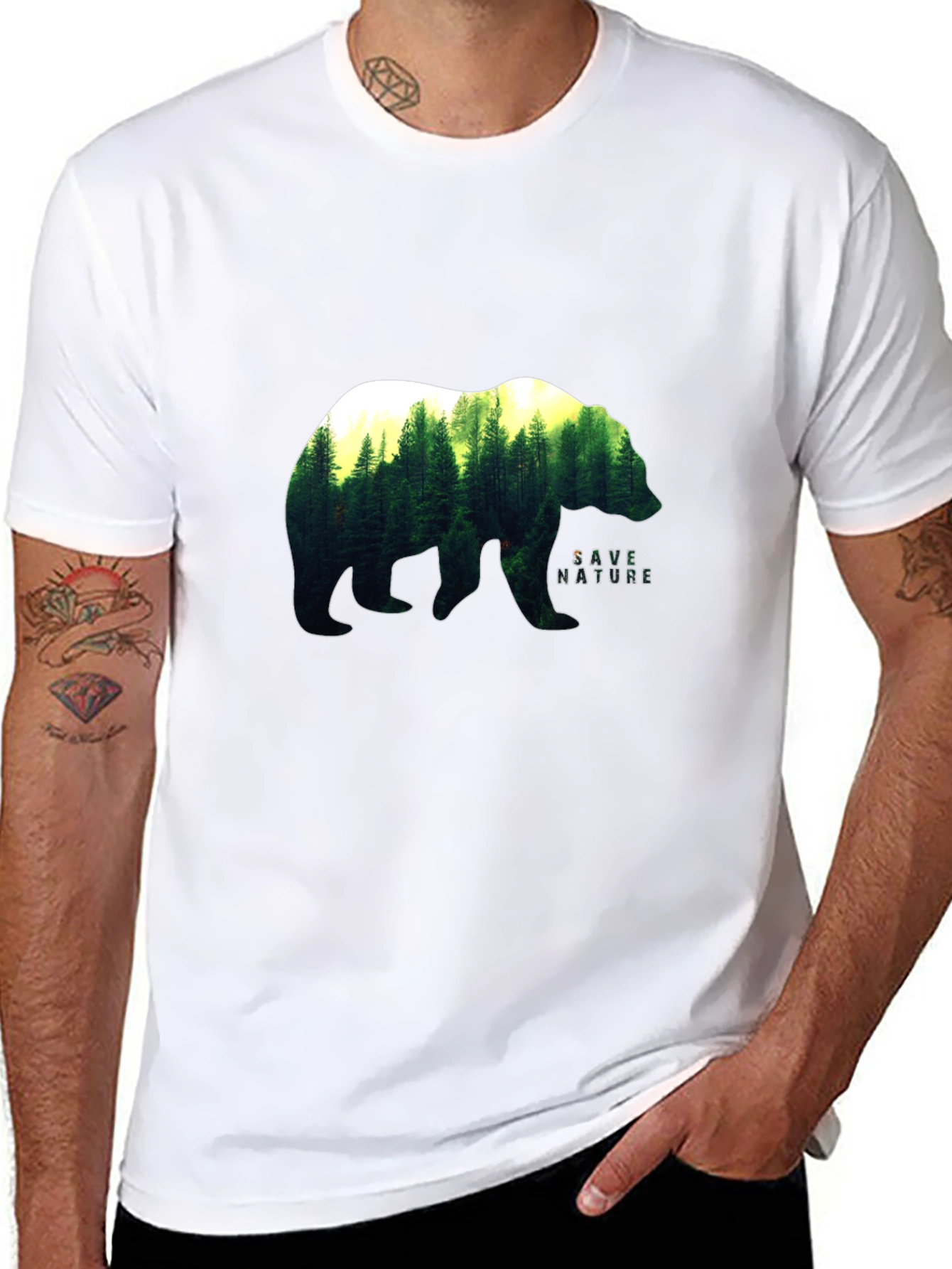 Save Nature Bear T-Shirt