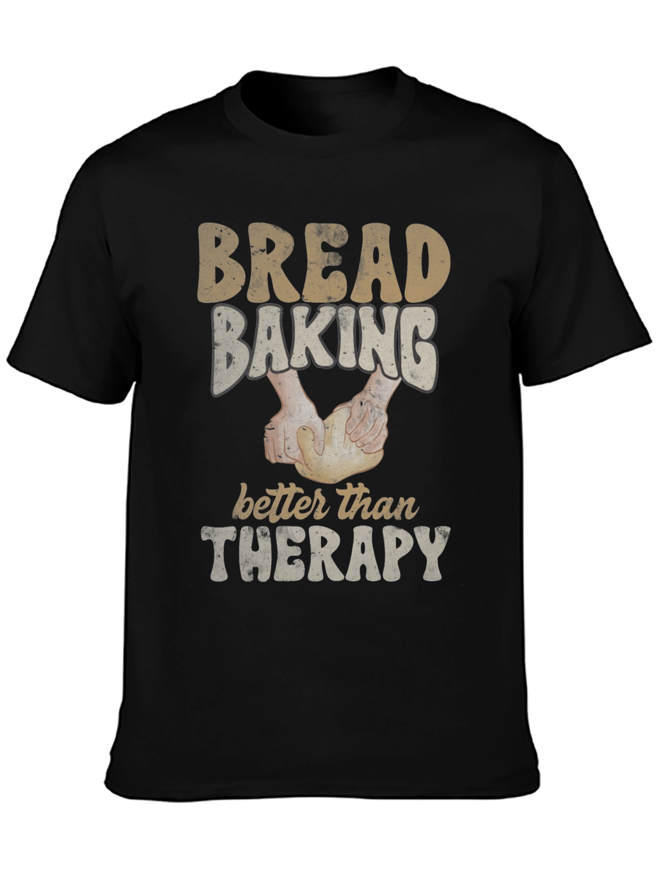 Bread Baking Therapy Graphic Tee