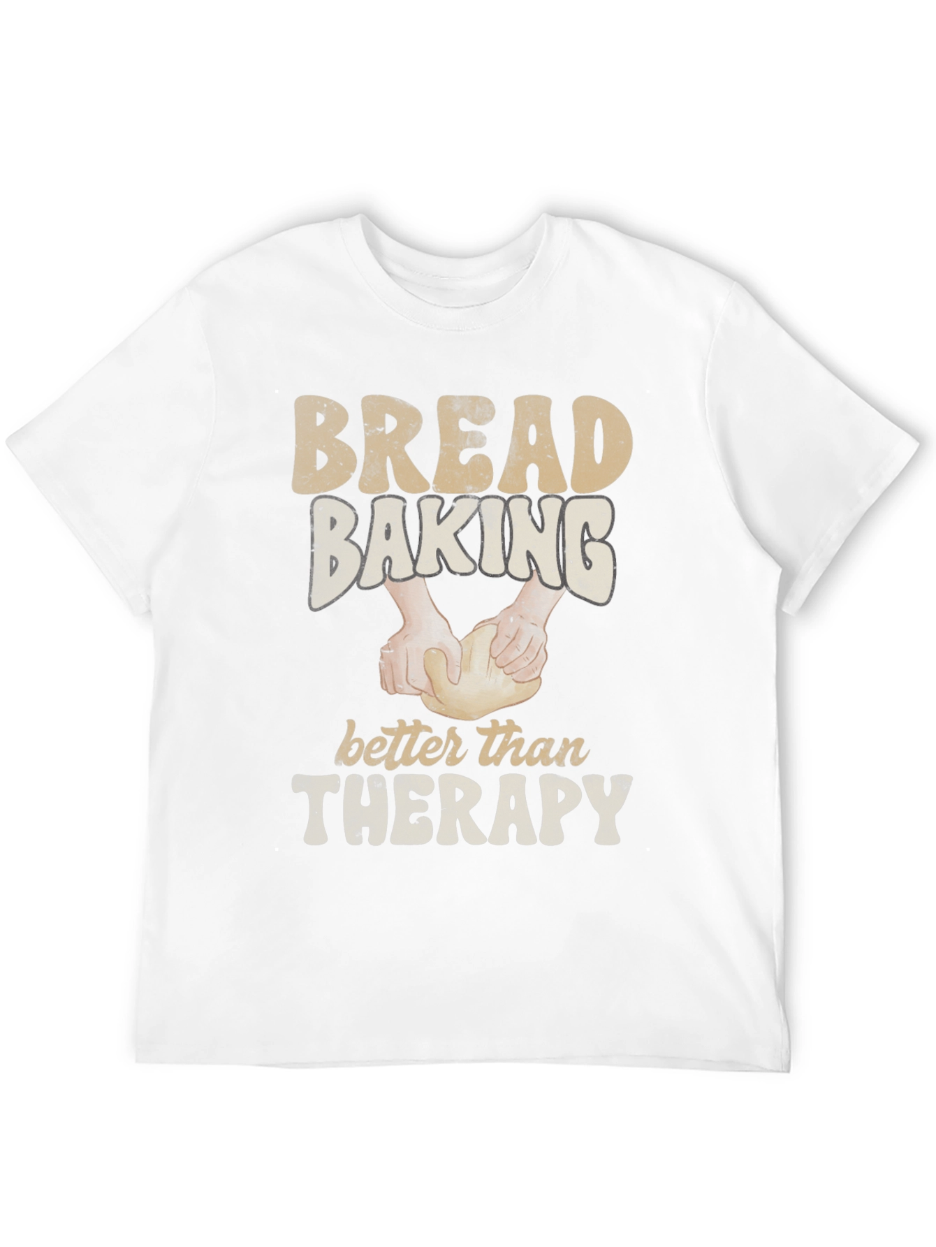 Bread Baking Therapy Graphic Tee