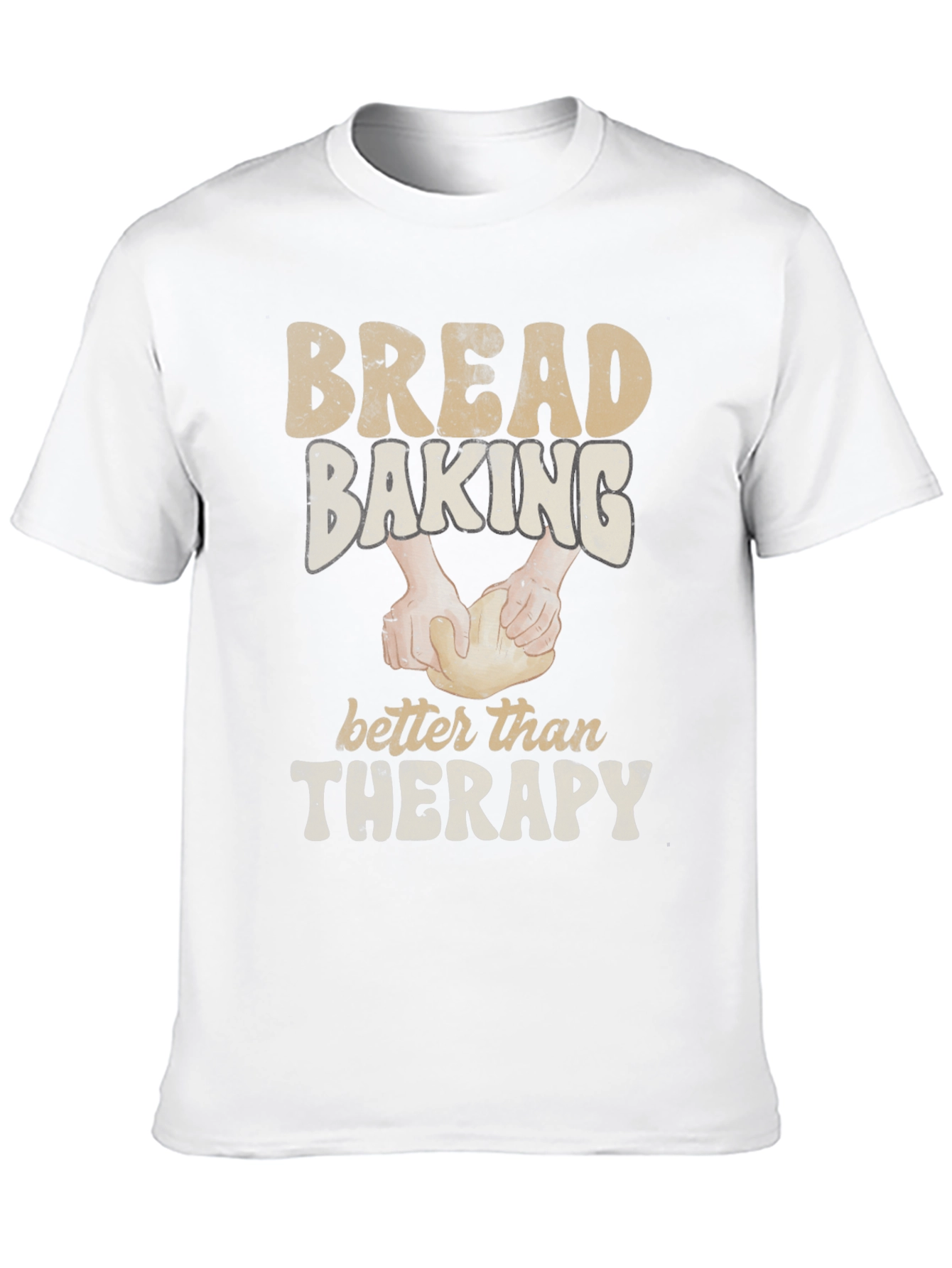 Bread Baking Therapy Graphic Tee