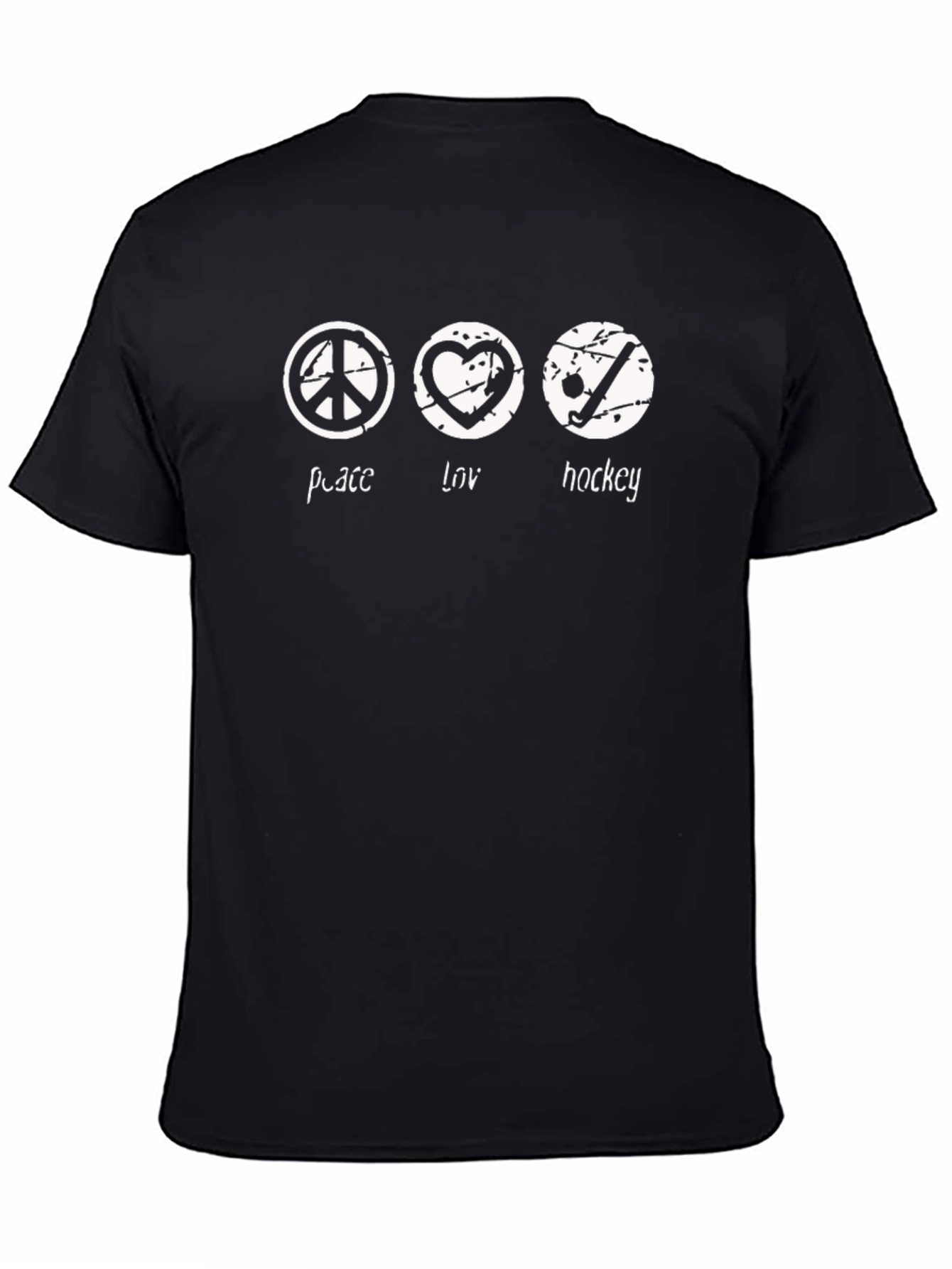 Peace Love Hockey T-Shirt