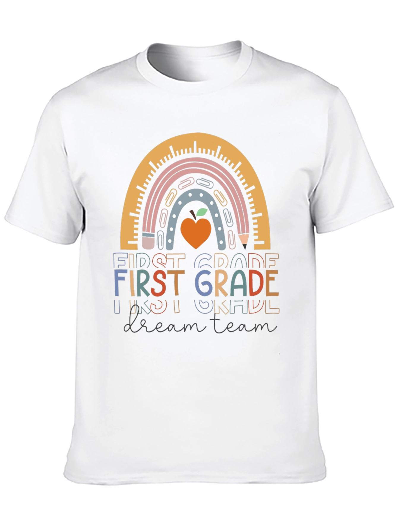 First Grade Dream Team Teacher T-Shirt