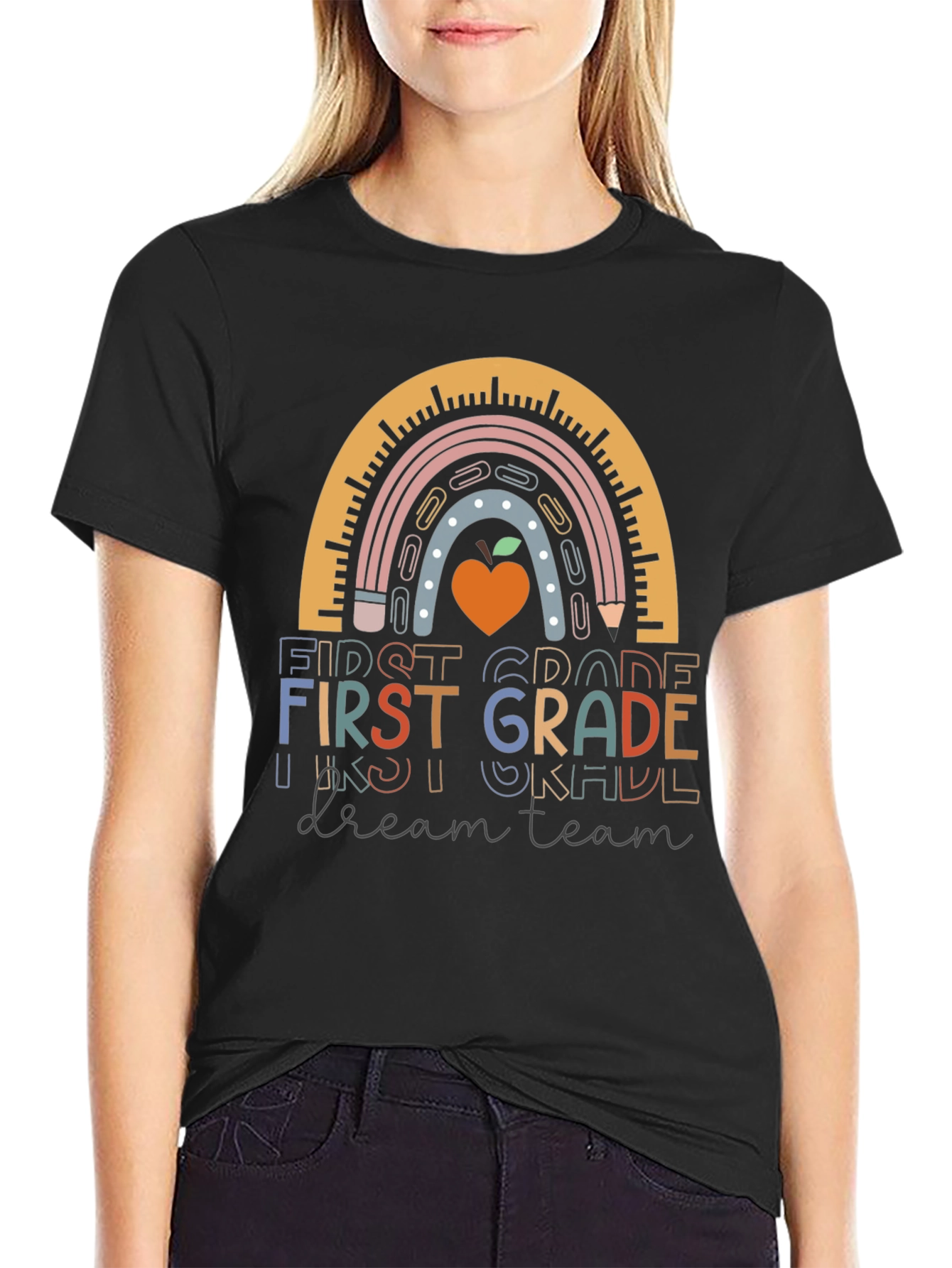 First Grade Dream Team Teacher T-Shirt