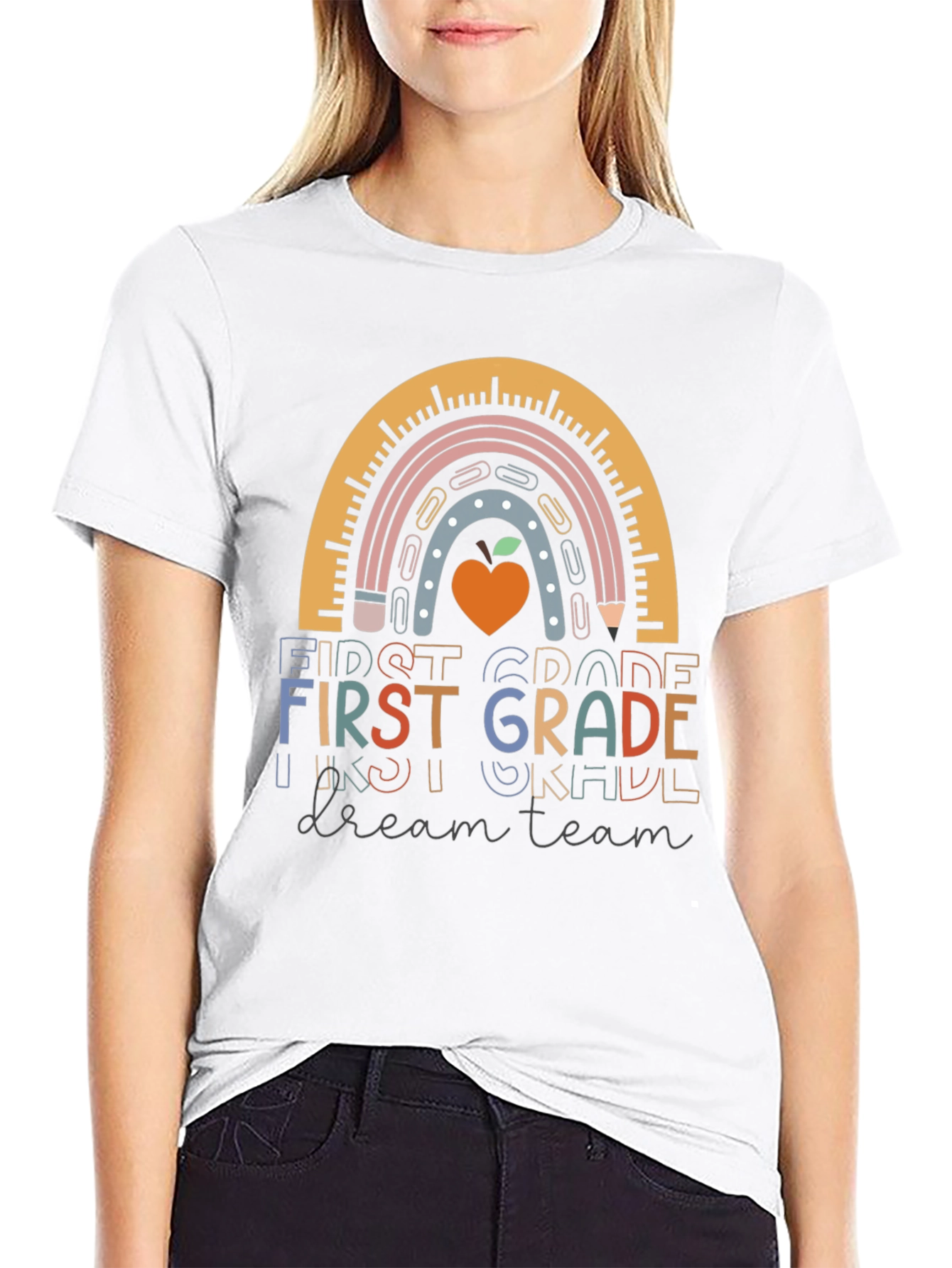 First Grade Dream Team Teacher T-Shirt