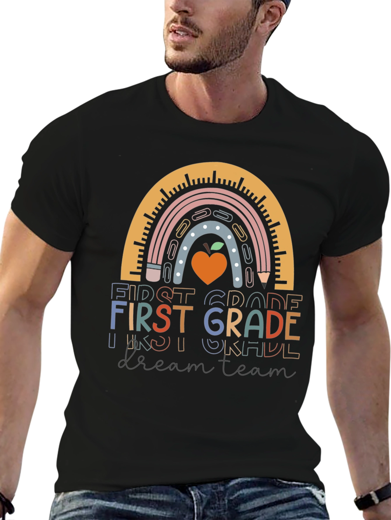 First Grade Dream Team Teacher T-Shirt