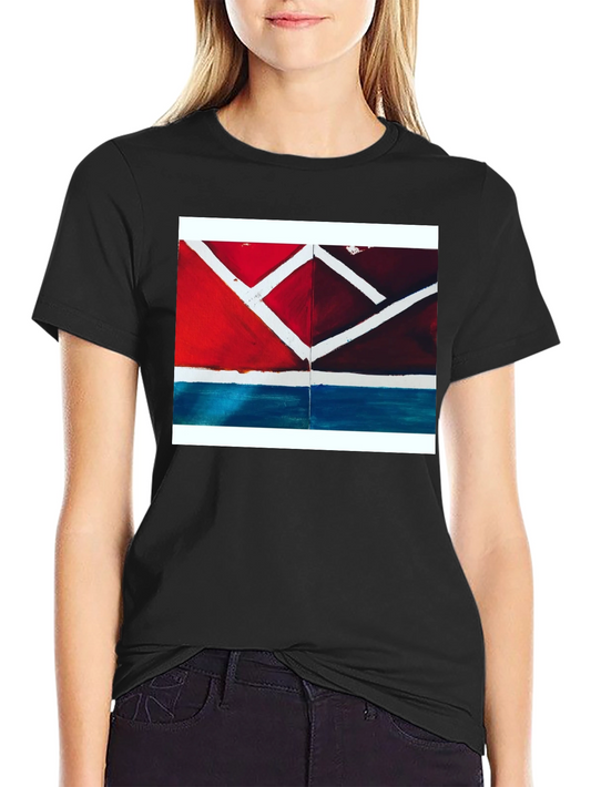 Abstract Geometric T-Shirt - Modern Art Tee