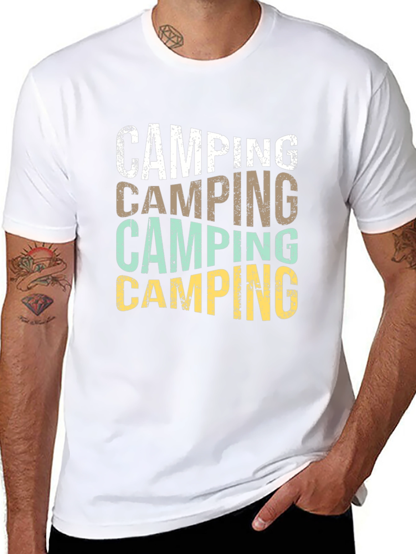 Camping Graphic Tee - Adventure Ready