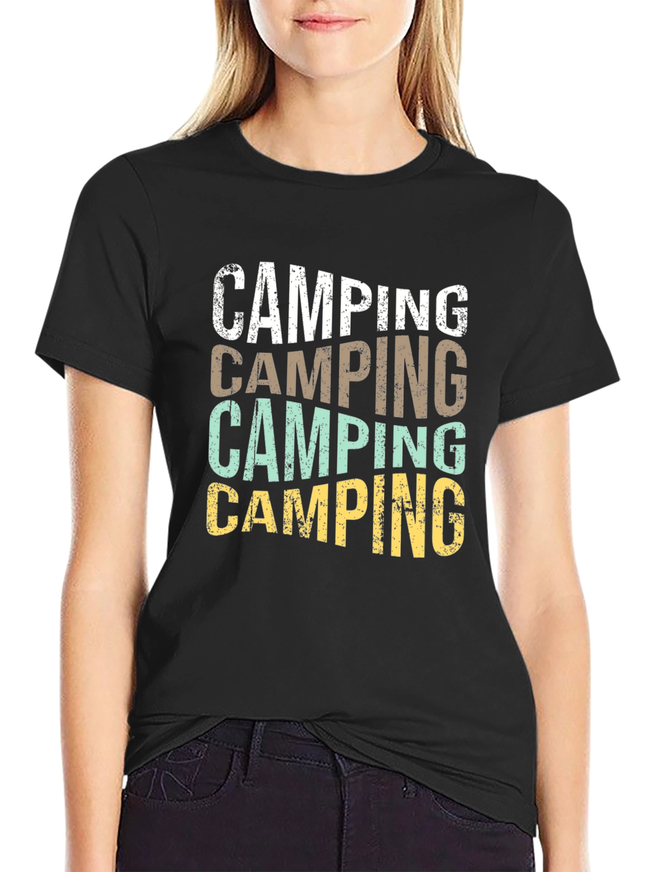Camping Graphic Tee - Adventure Ready