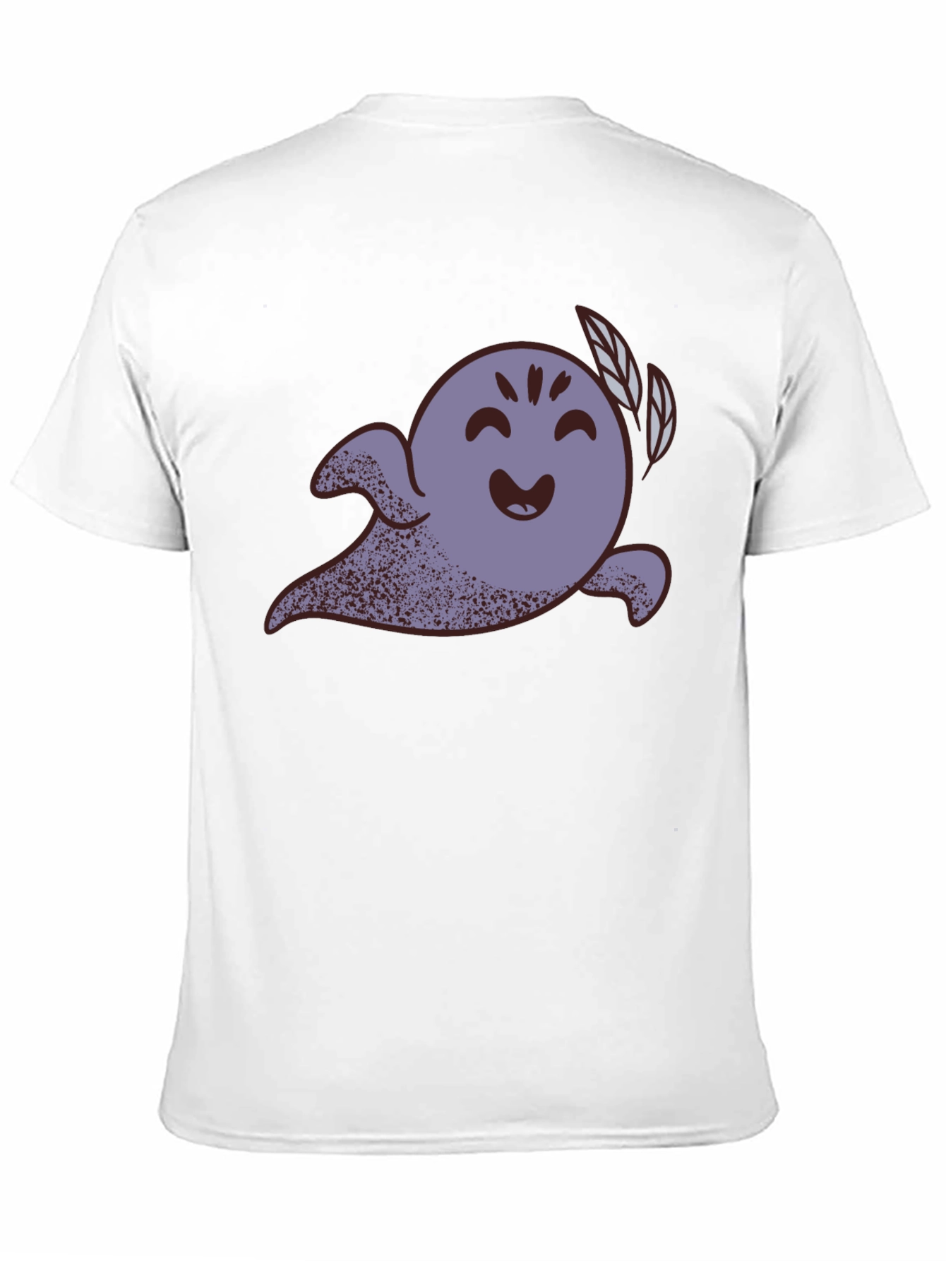 Cute Ghost Graphic Tee - Spooky Season Fashion