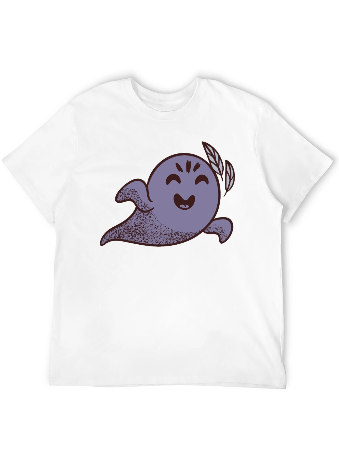 Cute Ghost Graphic Tee - Spooky Season Fashion