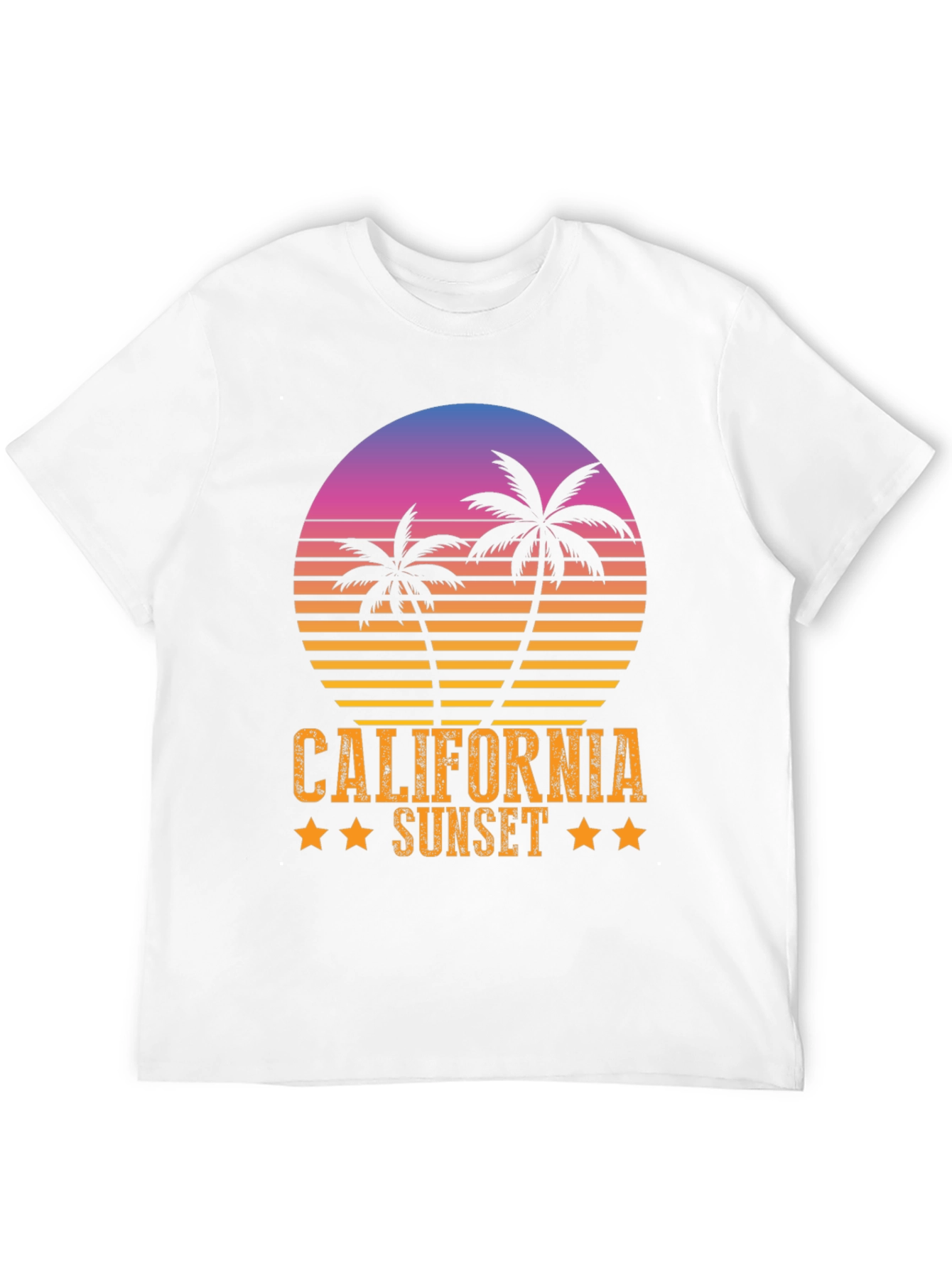 California Sunset Graphic Tee - Black