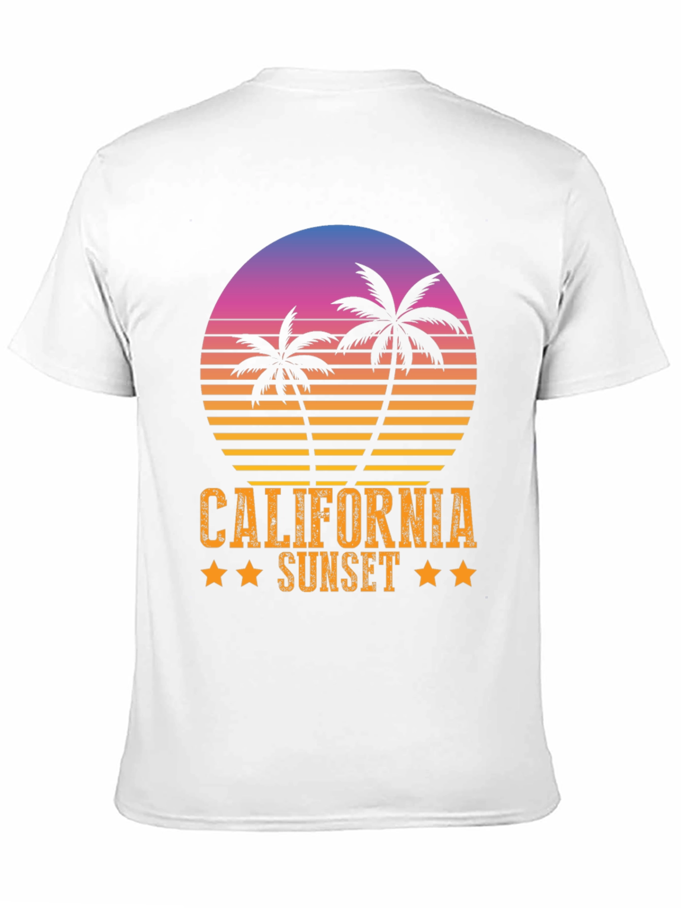 California Sunset Graphic Tee - Black