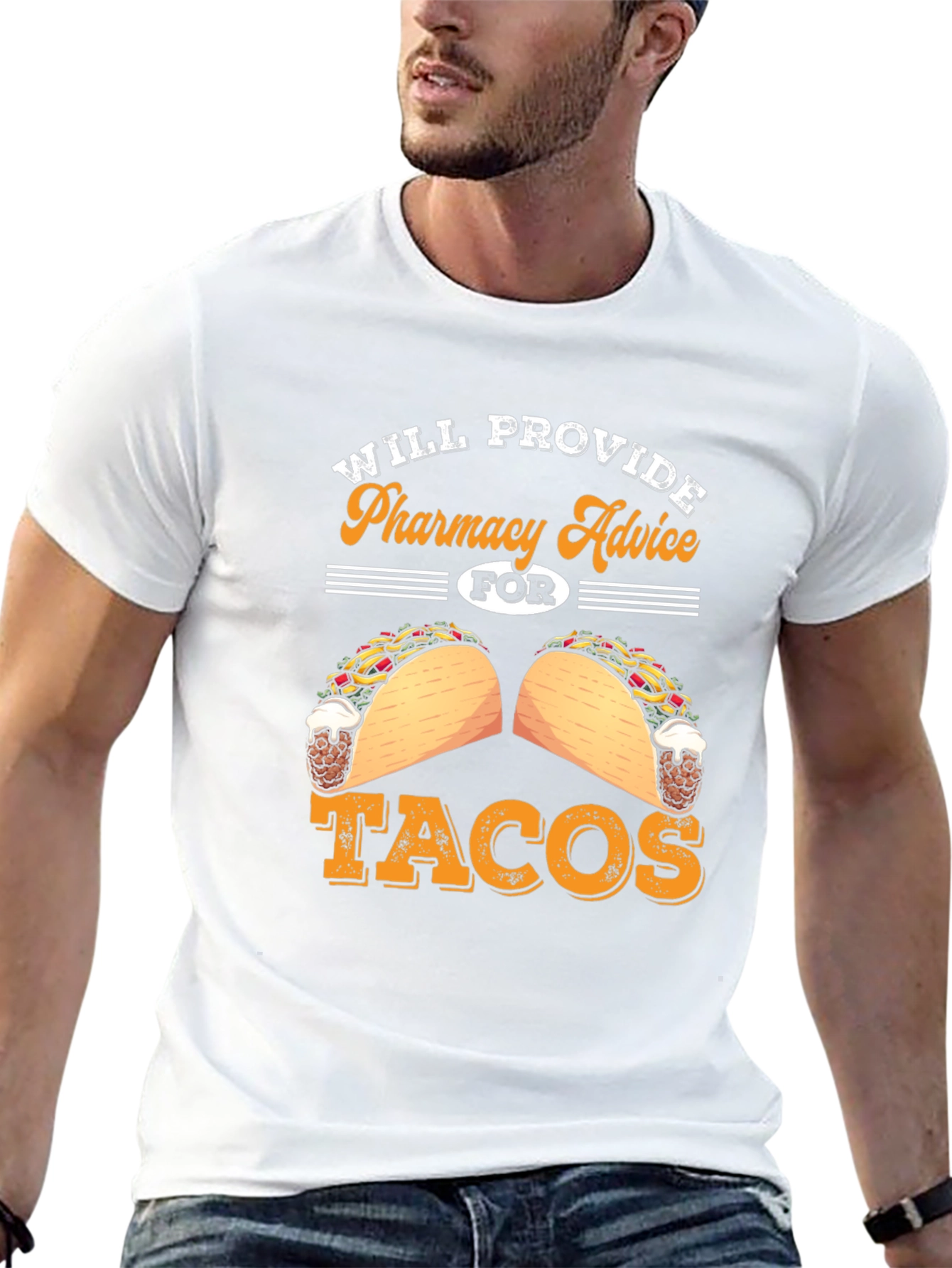 Pharmacy Advice for Tacos Graphic Tee