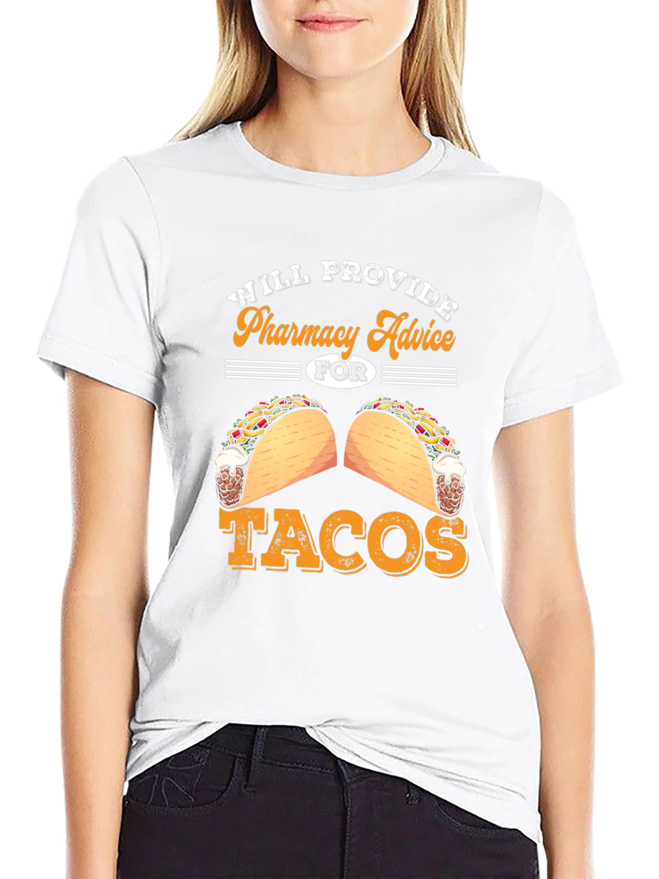 Pharmacy Advice for Tacos Graphic Tee