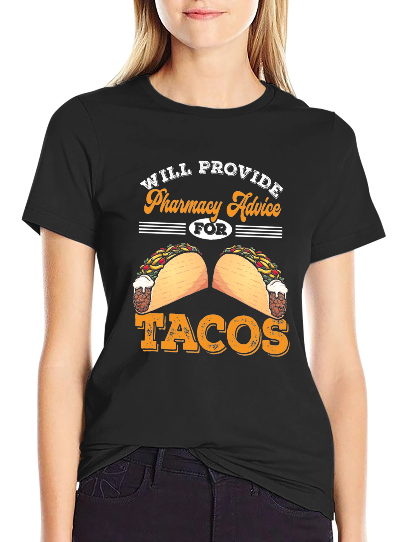 Pharmacy Advice for Tacos Graphic Tee