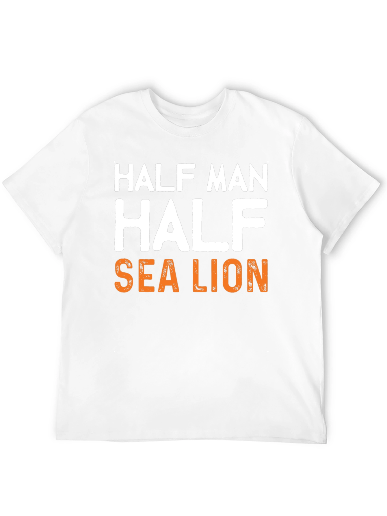 Half Man Half Sea Lion Graphic T-Shirt