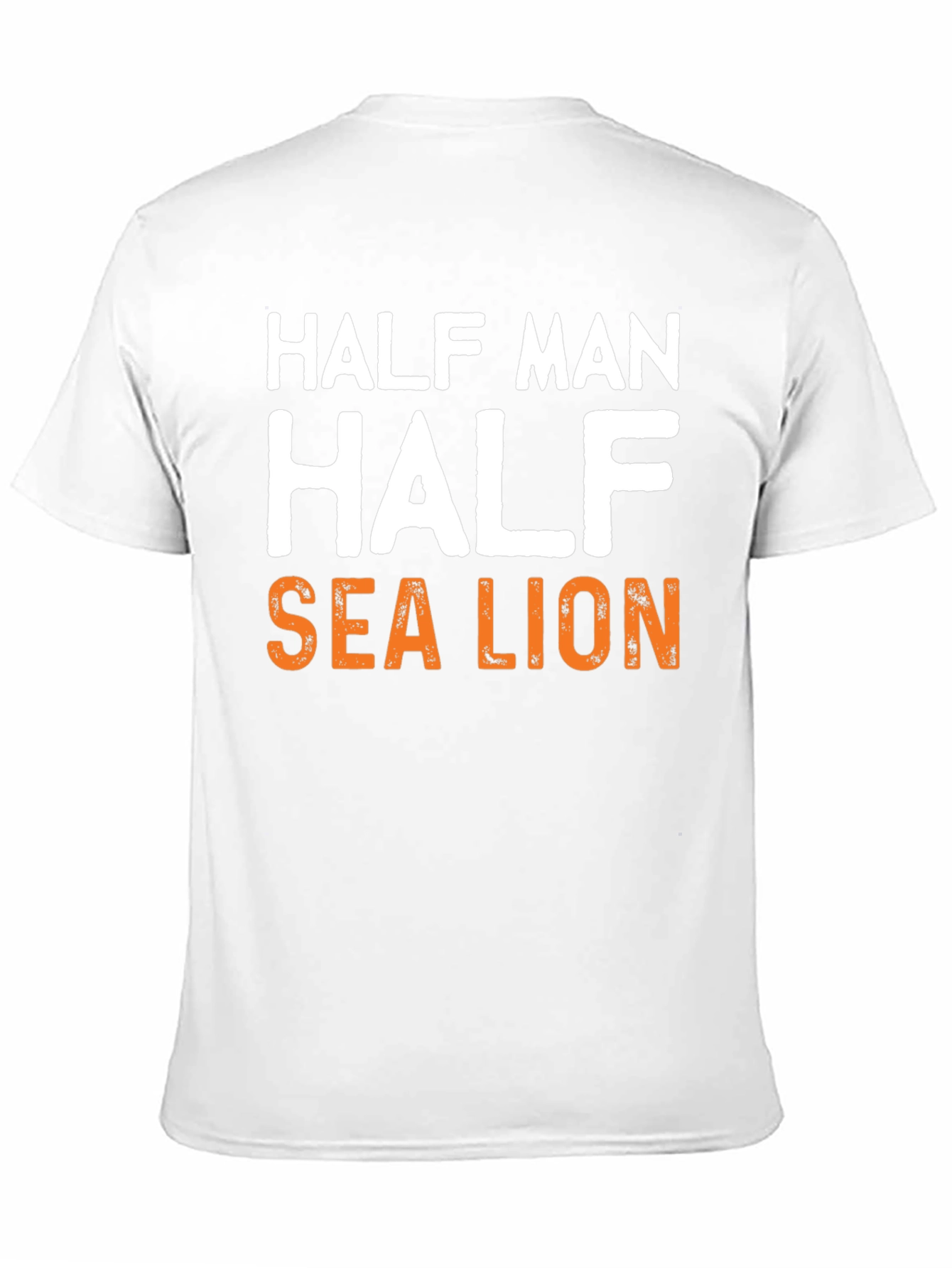 Half Man Half Sea Lion Graphic T-Shirt