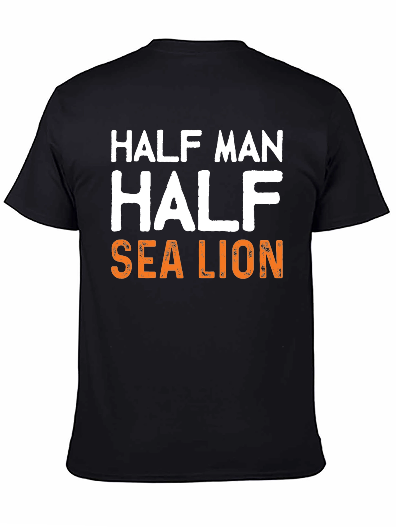 Half Man Half Sea Lion Graphic T-Shirt