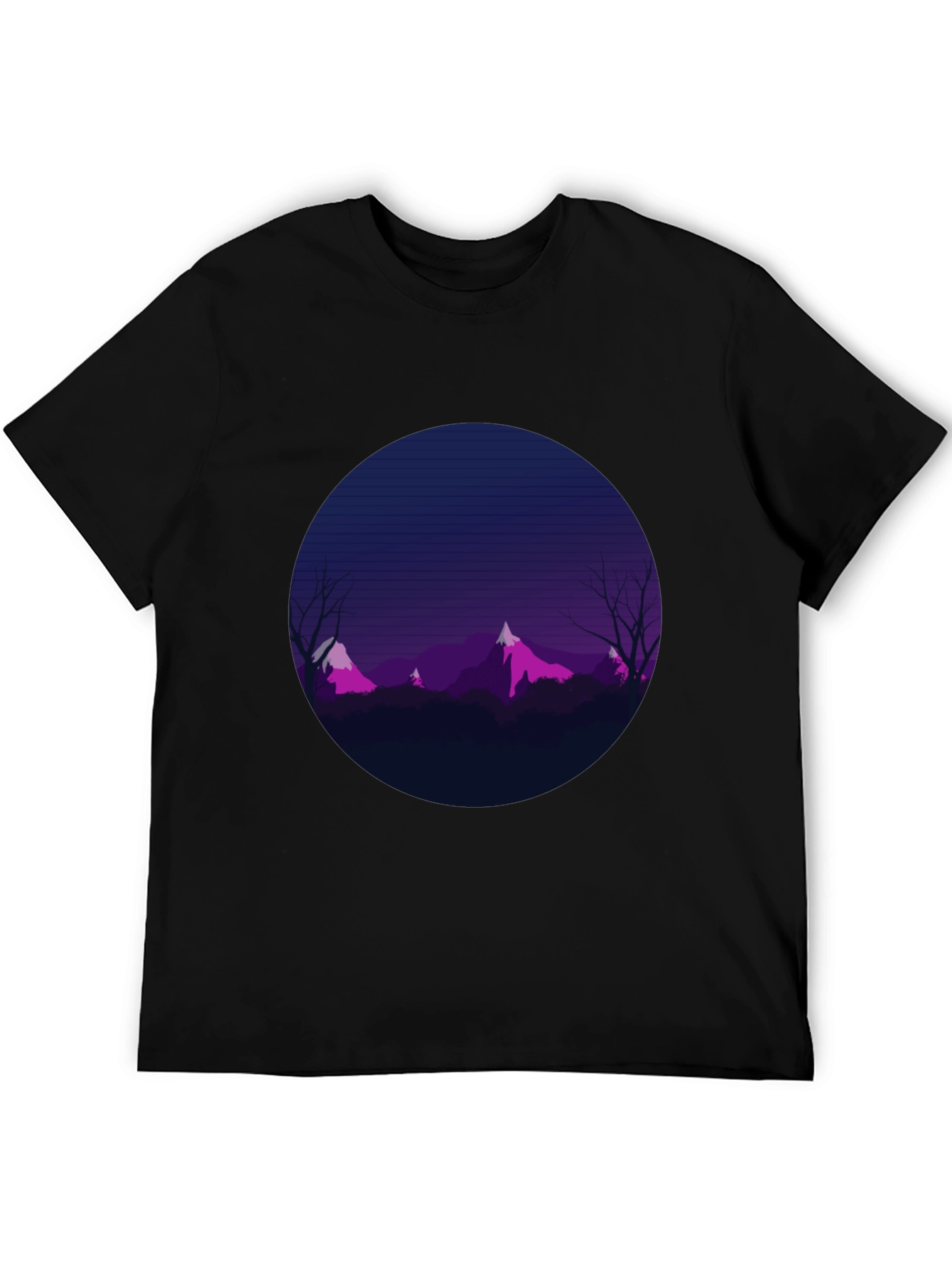 Mountain Sunset Graphic Tee - Stylish & Unique