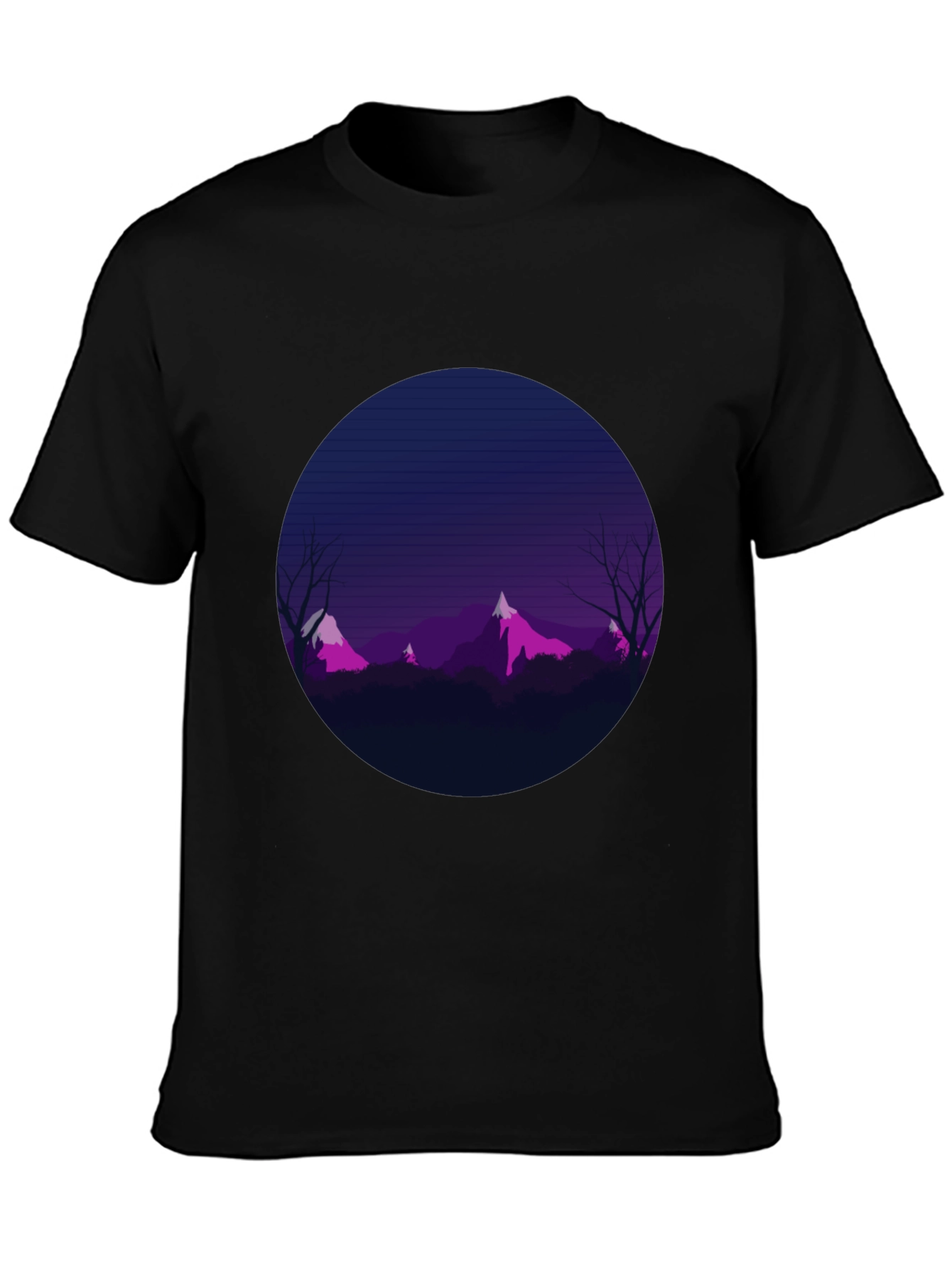 Mountain Sunset Graphic Tee - Stylish & Unique