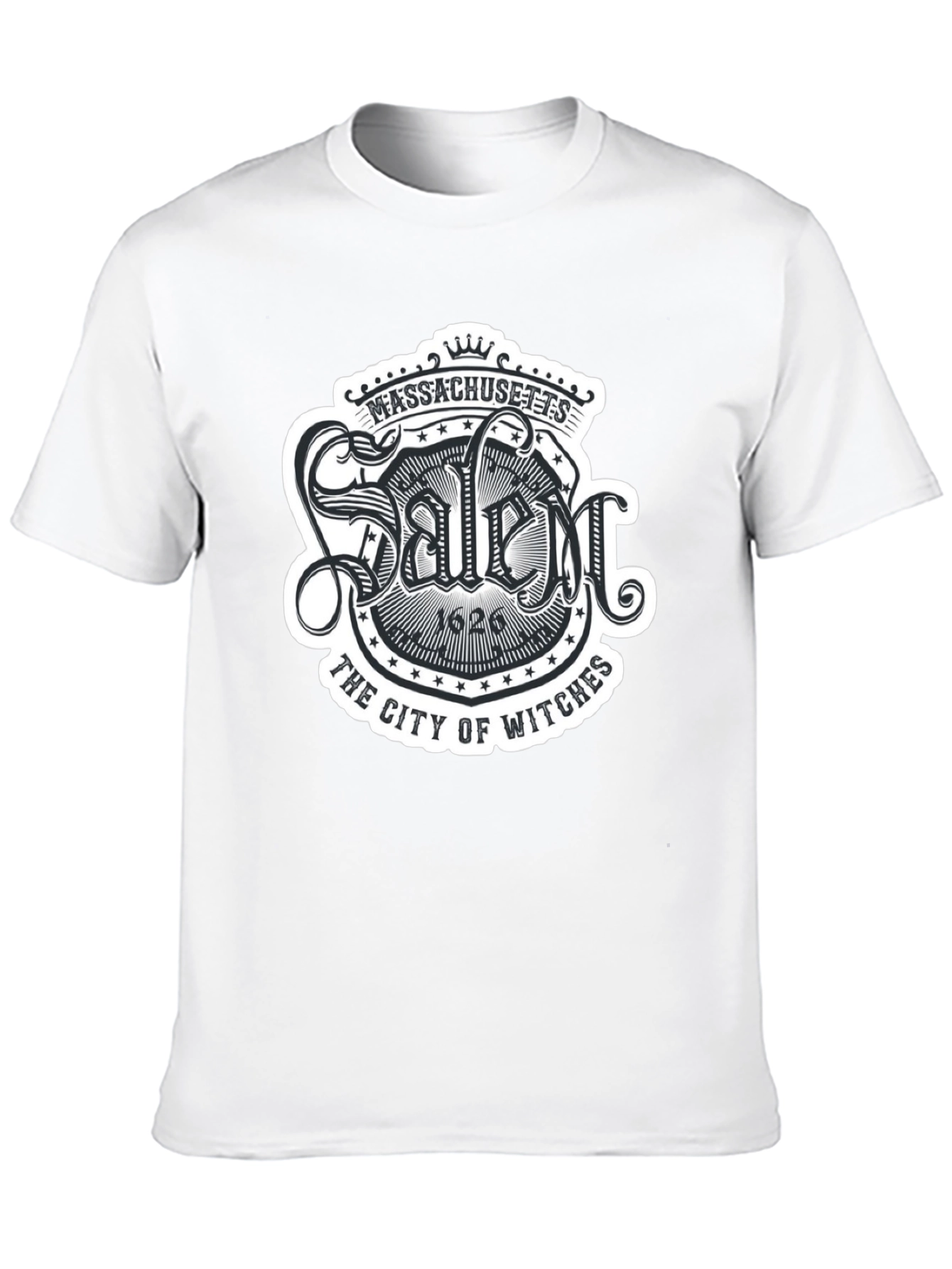 Salem Massachusetts Witch City Graphic T-Shirt