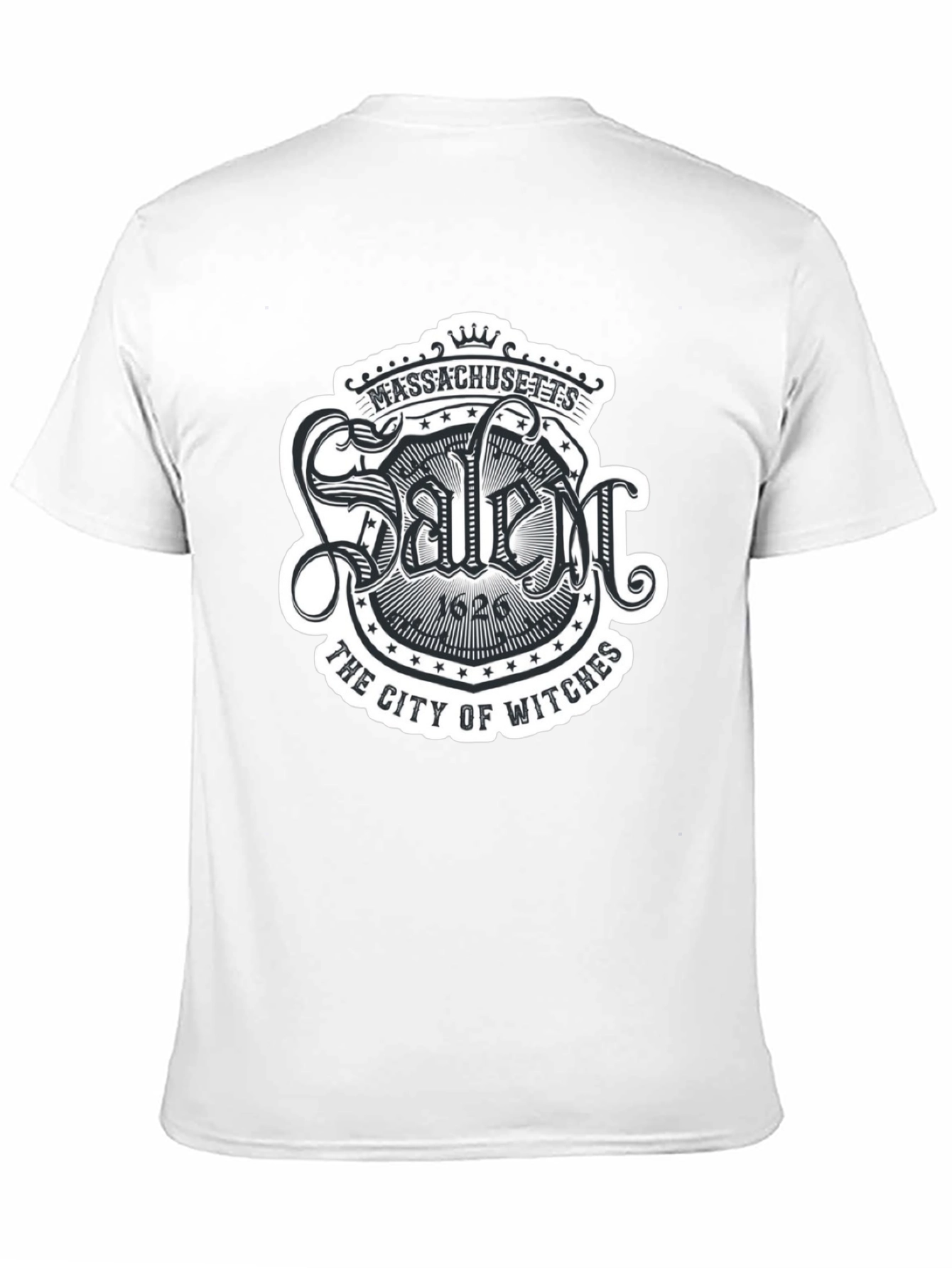 Salem Massachusetts Witch City Graphic T-Shirt